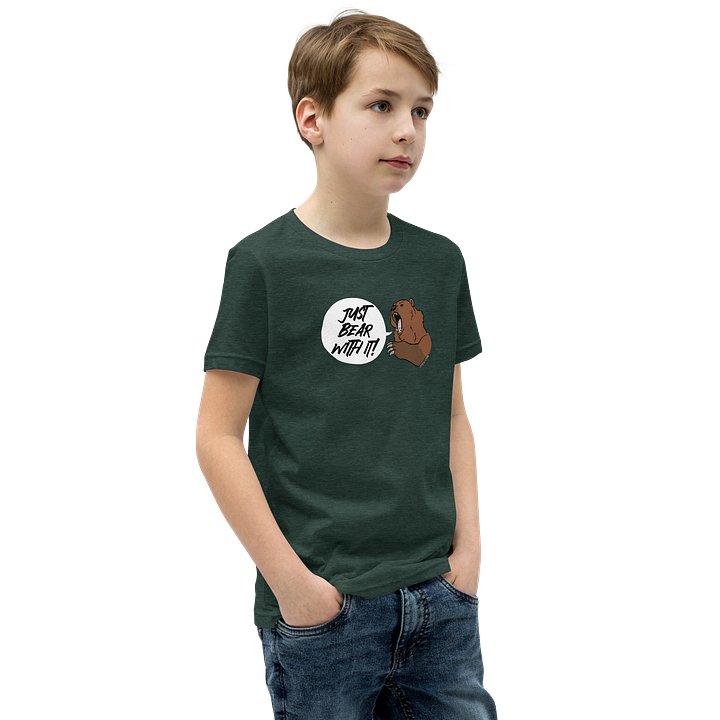 Just Bear With It! Youth Tee product image (50)