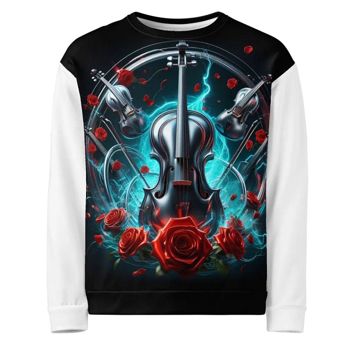 Silver Violin Harmony - Unisex Sweatshirt #29 product image (1)