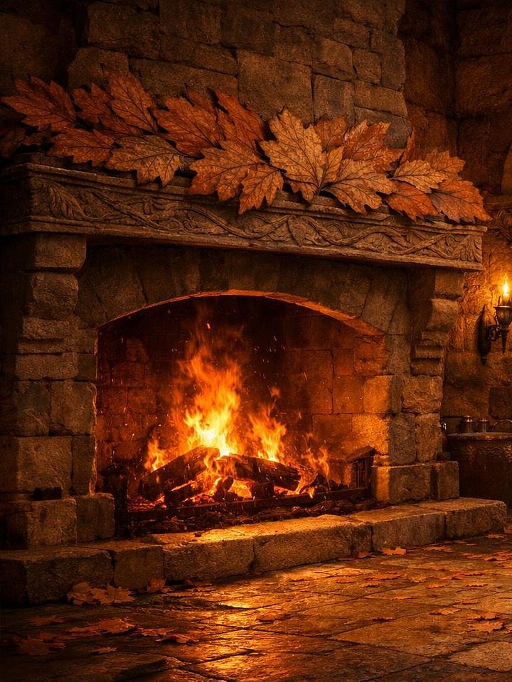 ACOTAR Autumn Court, Firelit Hall Music & Ambience product image (1)