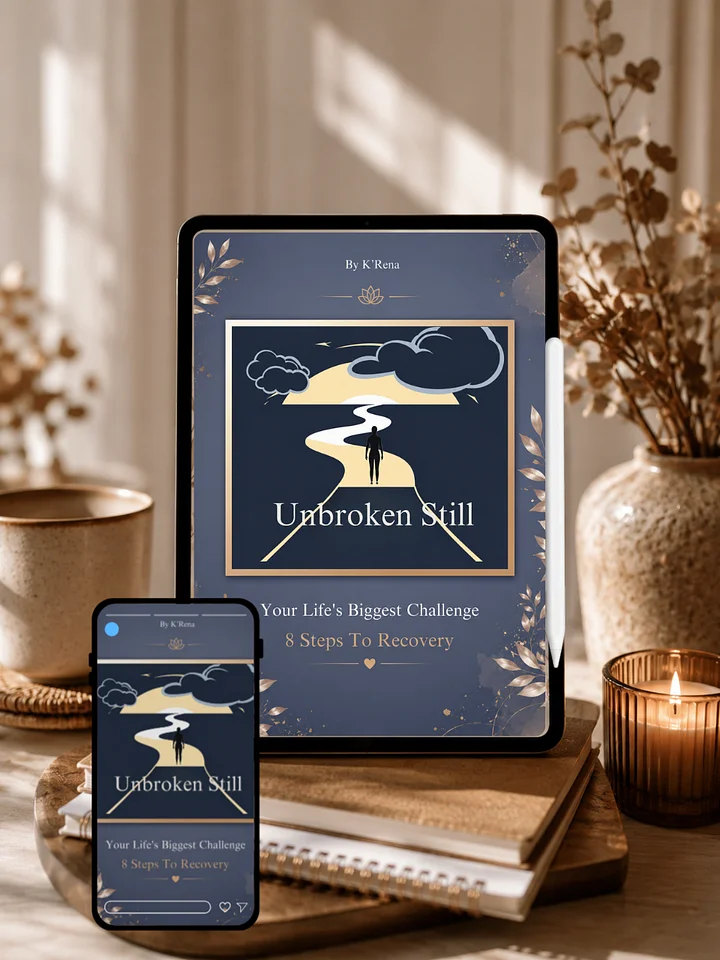 Unbroken Still: Your Life's Biggest Challenge – 8 Steps to Recovery Healing eBook, Action Guide & Workbook product image (2)