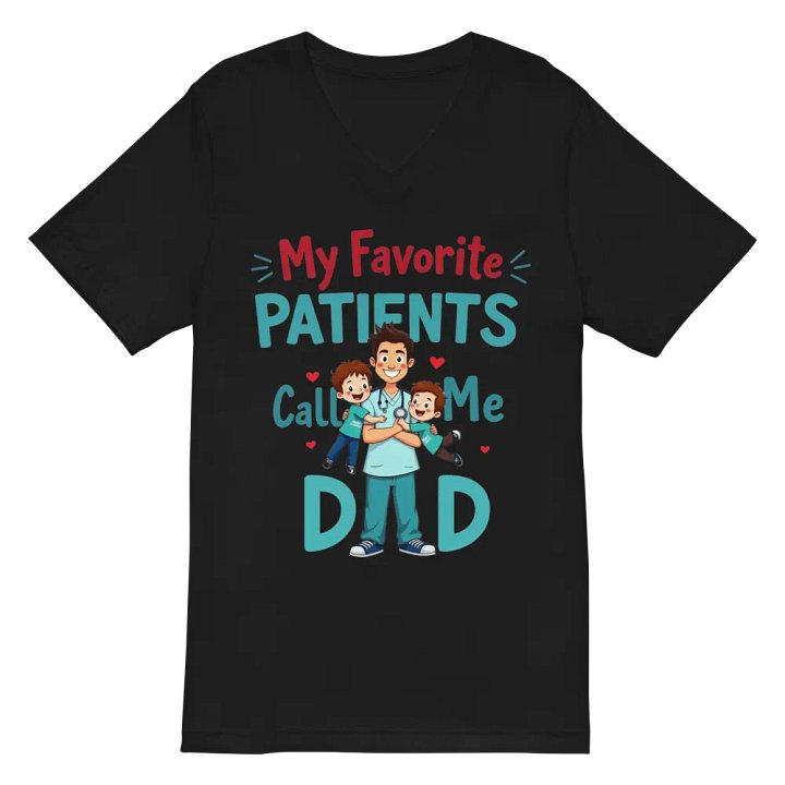 Dad Doctor Love v-neck Tee product image (3)