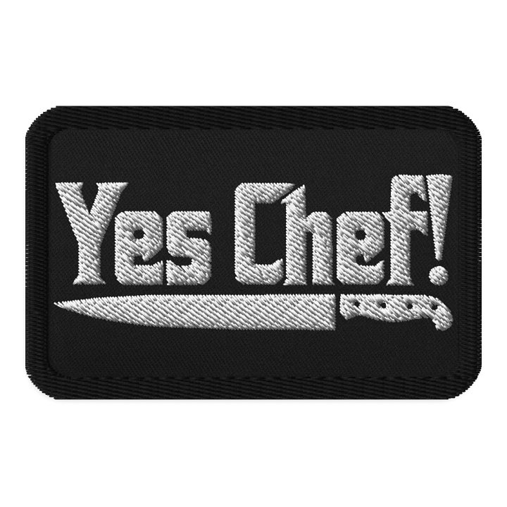 Yes Chef Embroidered patch product image (1)