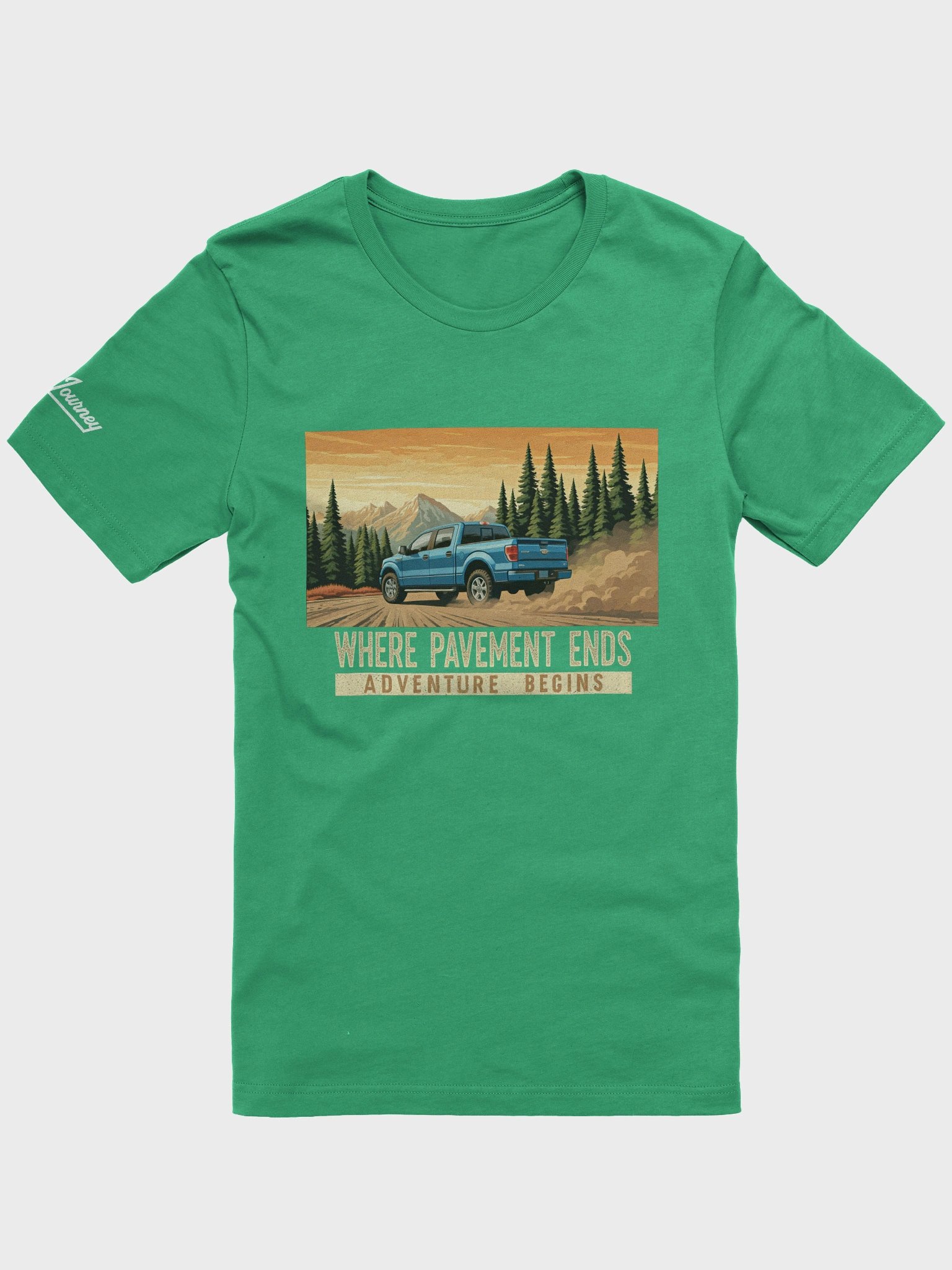 Where Pavement Ends Tee product image (1)