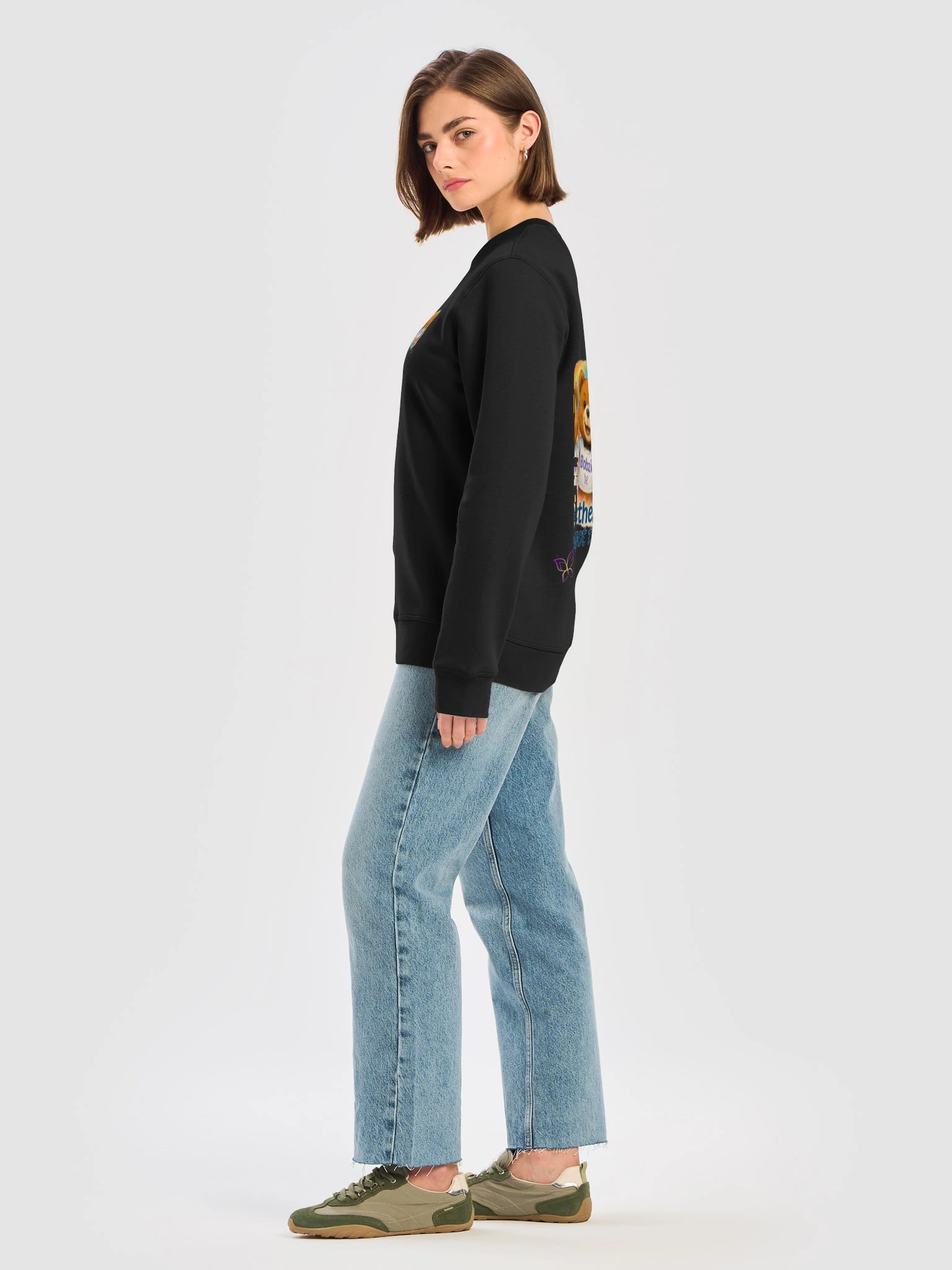 Butterfly Bliss Organic Sweatshirt Signature Edition | FayzieBobs product image (8)