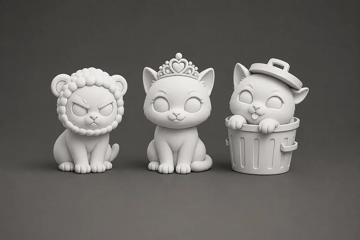 *PAINTABLE* Trash Baby Bundle PRE-ORDER product image (1)