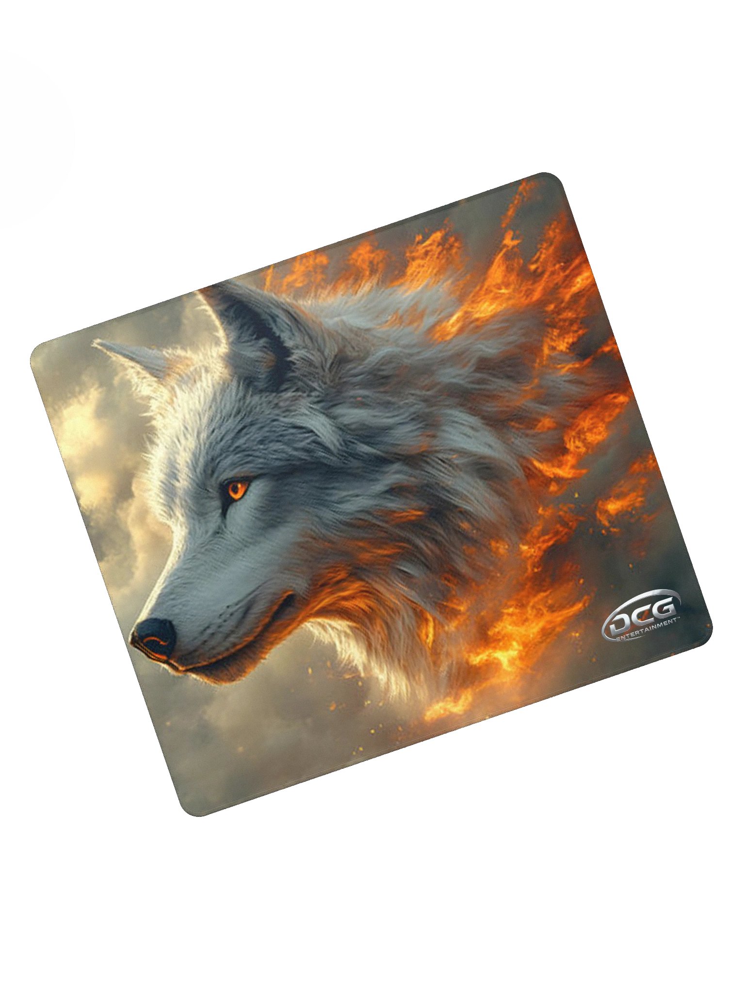 Flaming Wolf Gaming Mouse Pad product image (5)