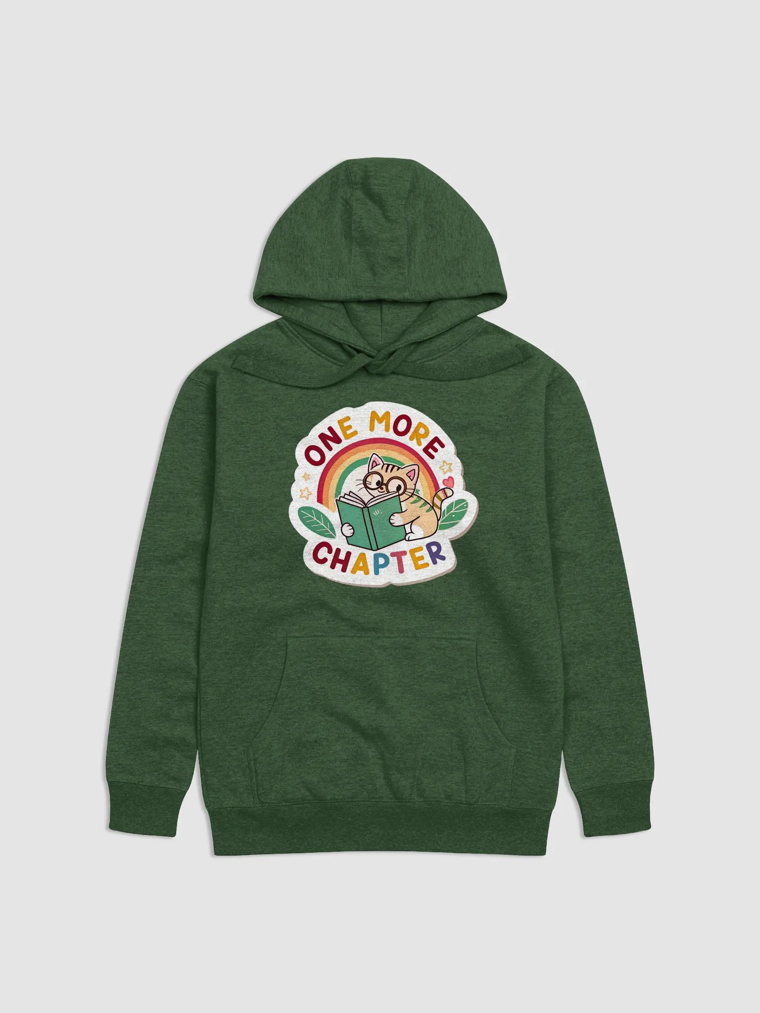 Bookish Cat Unisex Hoodie product image (1)