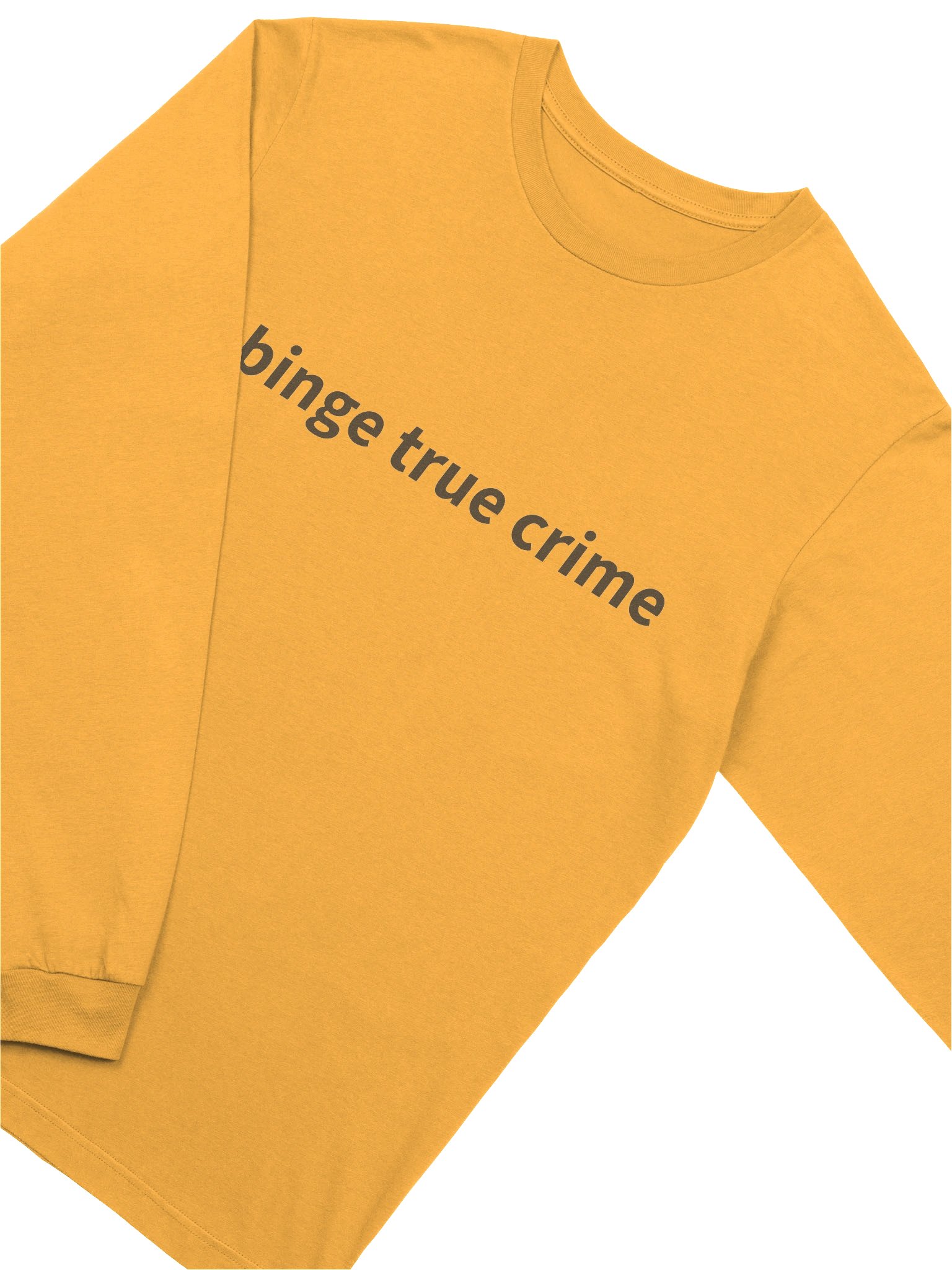 Supersoft LS Tee - I Binge TC - Gold product image (3)