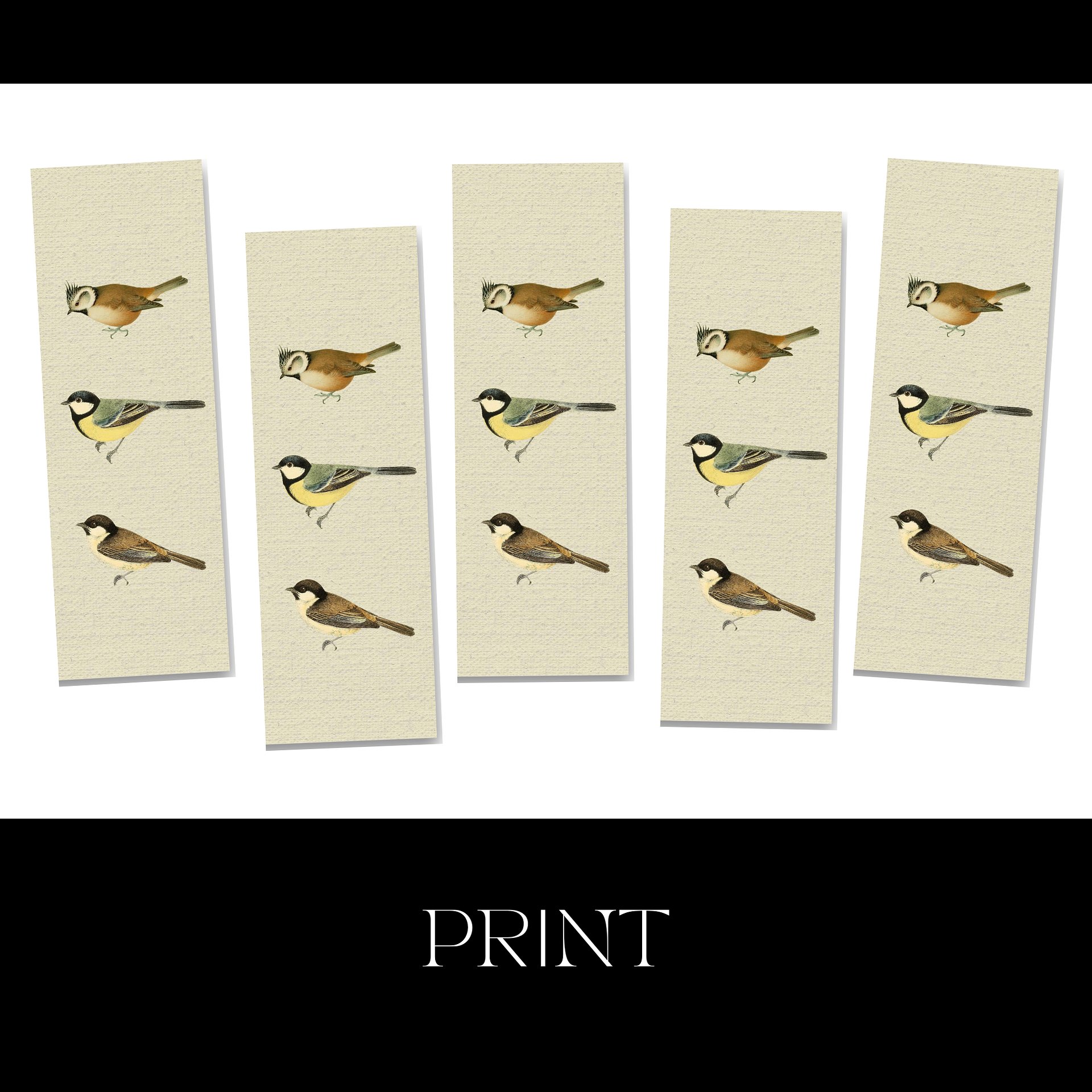 Tit Bird Bookmark product image (5)