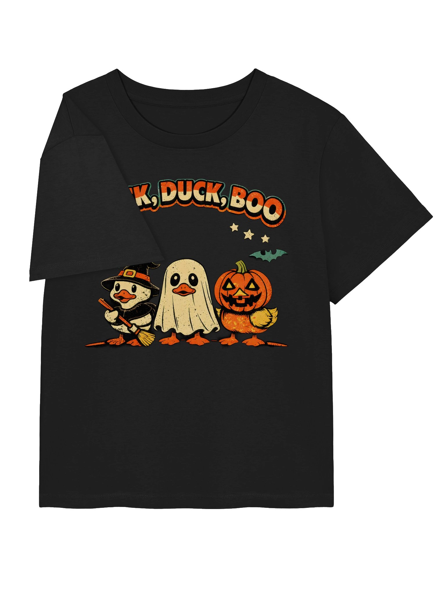 Duck, Duck, Boo Halloween Tee product image (11)