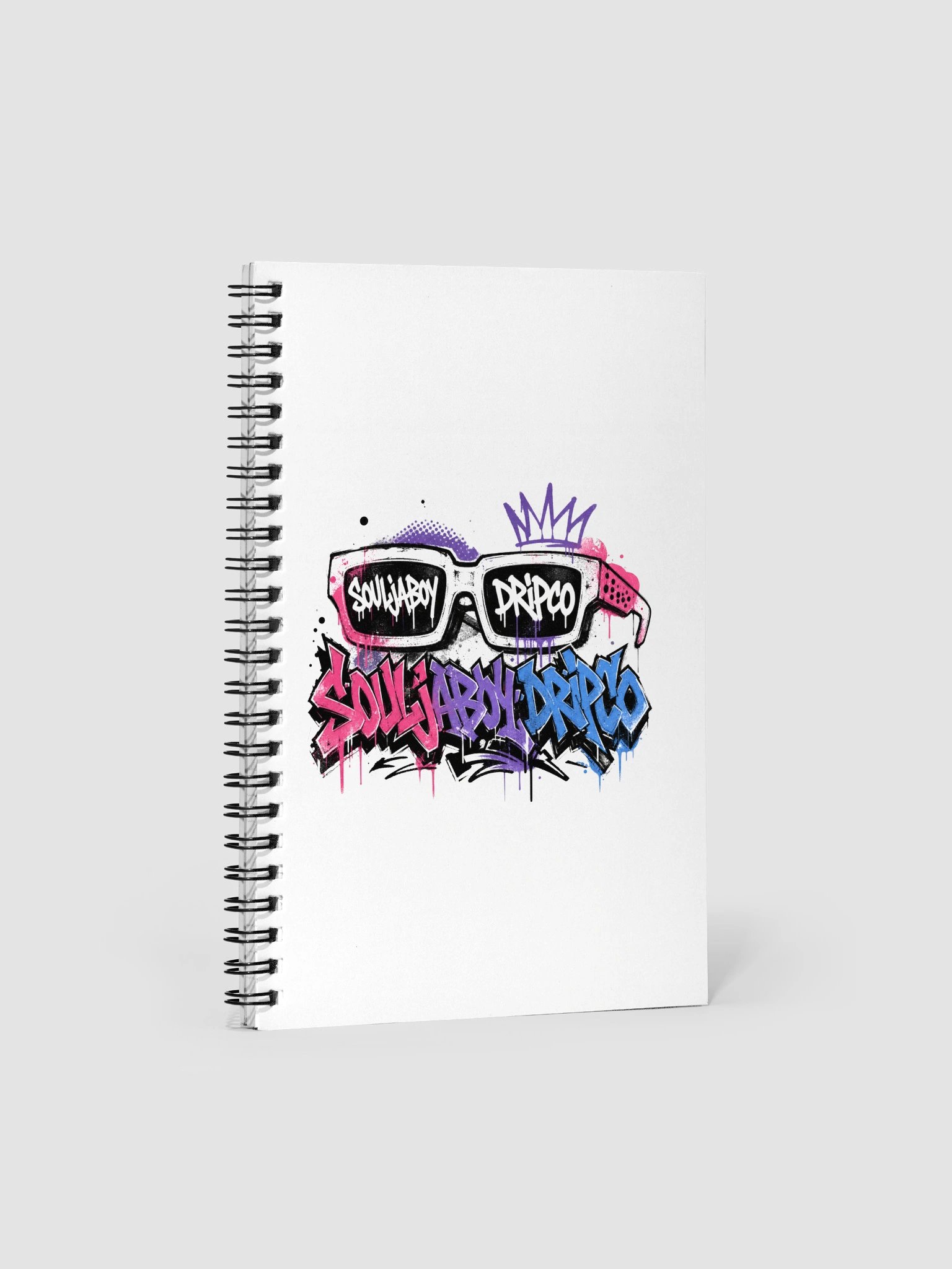 SouljaBoy Dripco Graffiti Spiral Notebook product image (1)