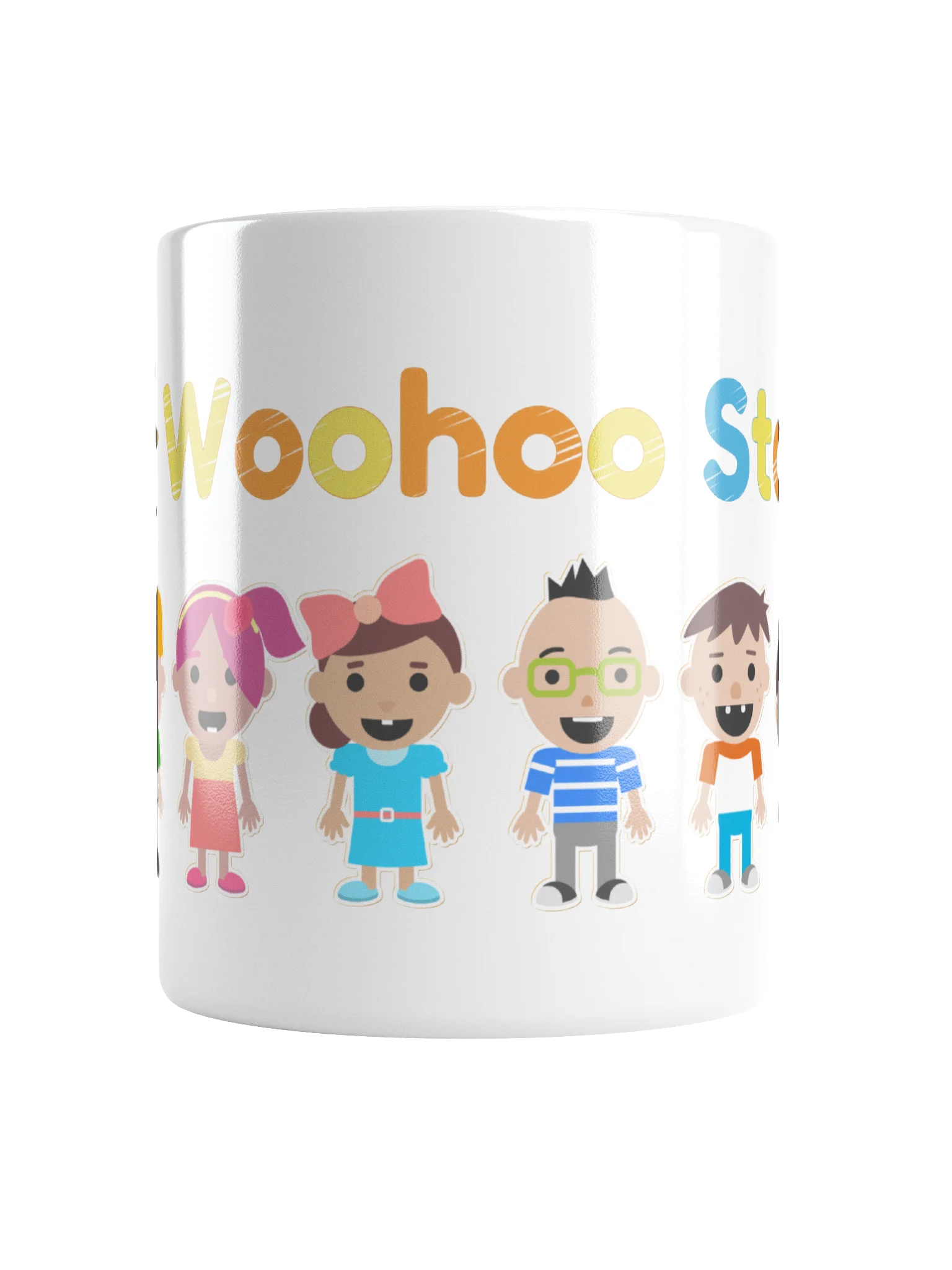 Sunshine Woohoo Storytime Kids White Glossy Mug product image (6)