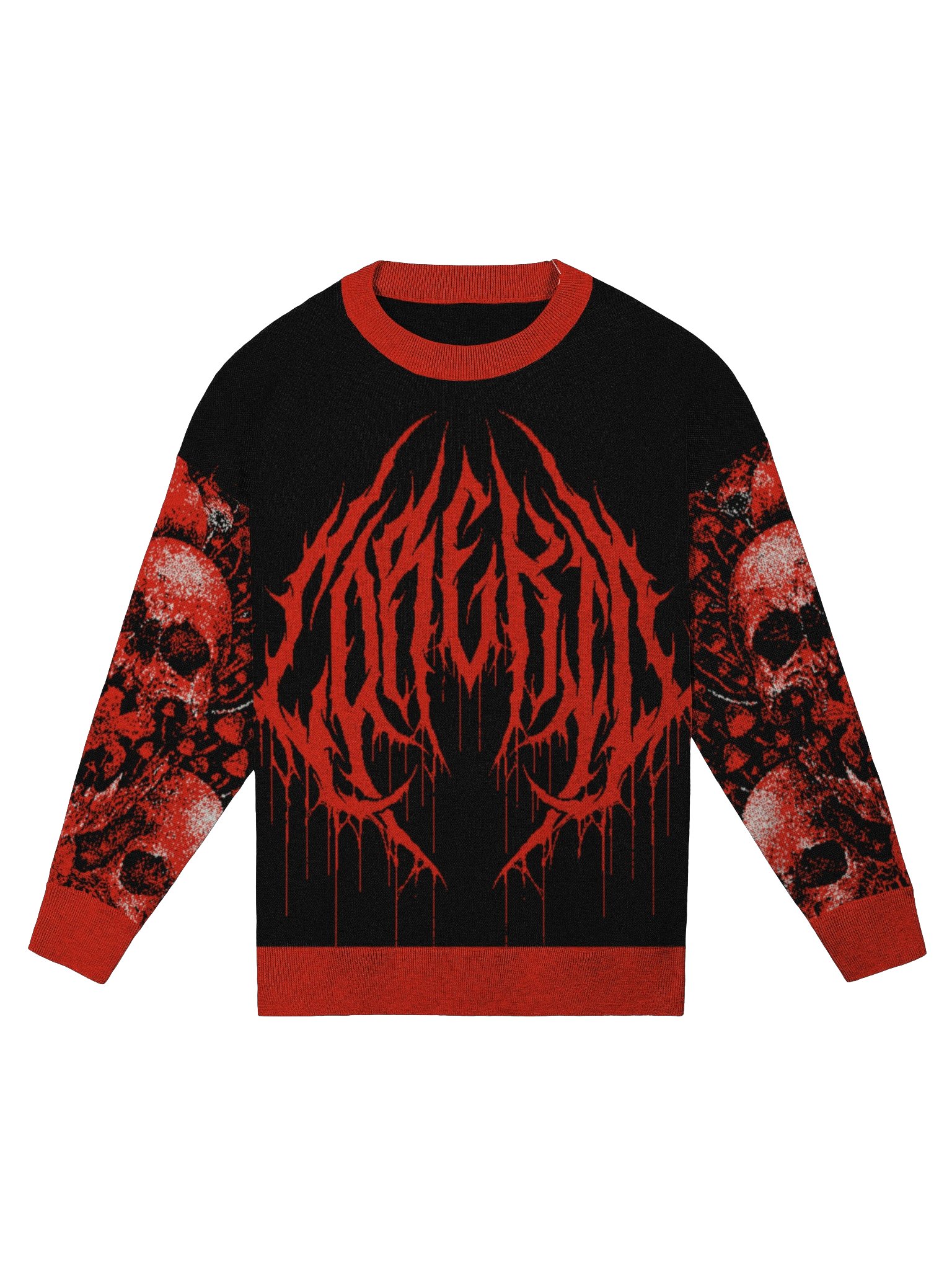 RED BRUTAL SWEATER product image (1)