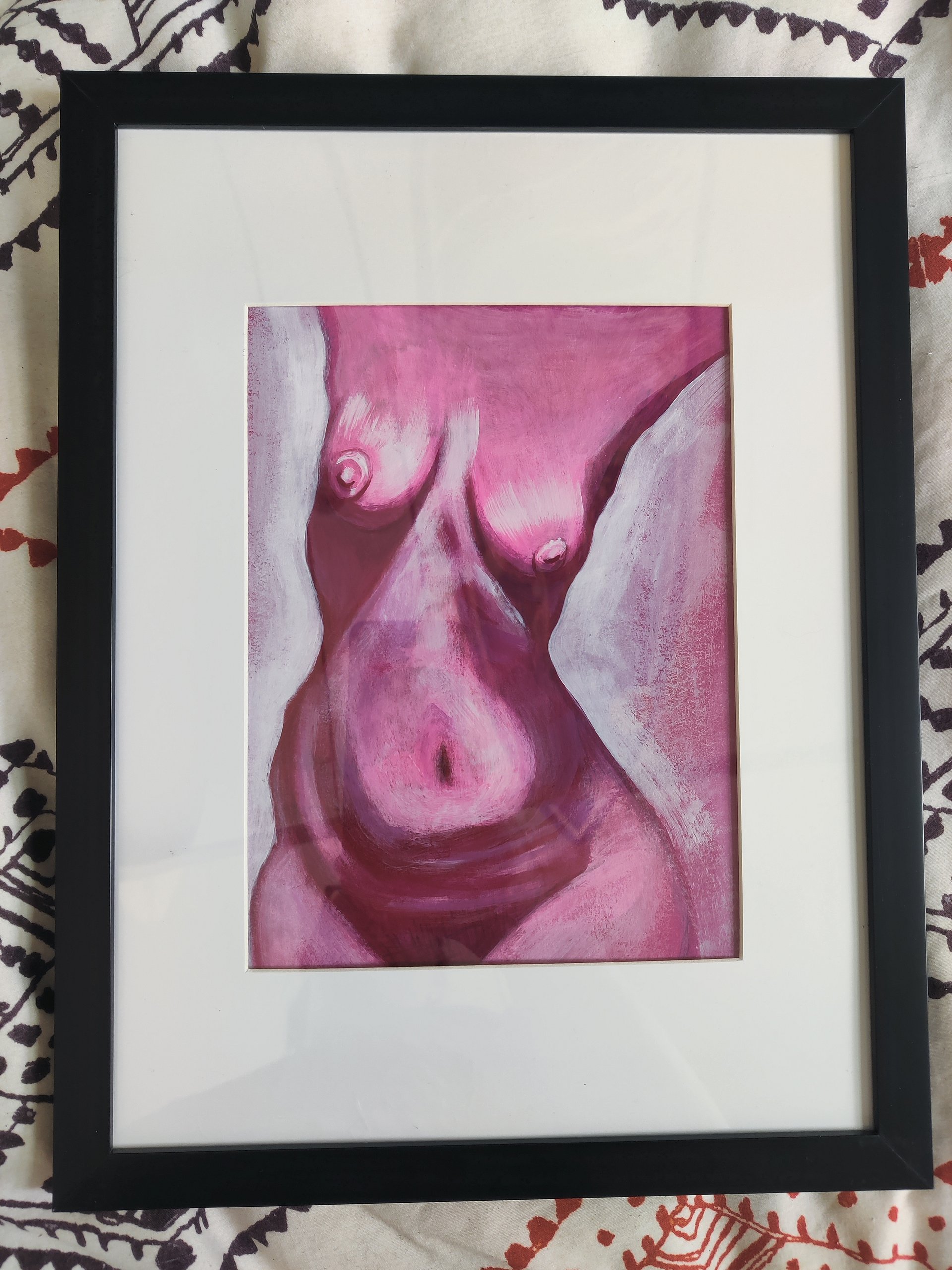 Female Nude Study Framed product image (1)