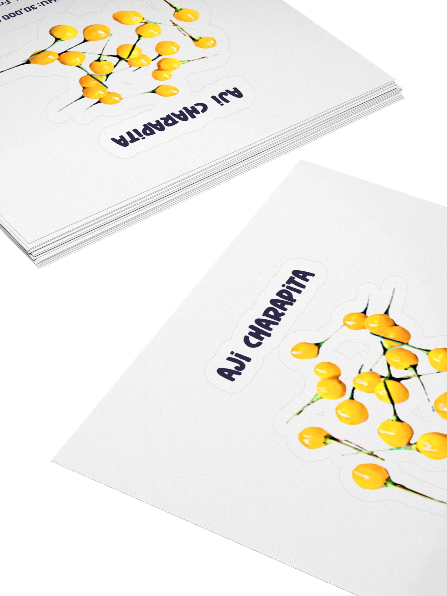 Aji Charapita Pepper Kiss Cut Stickers product image (4)