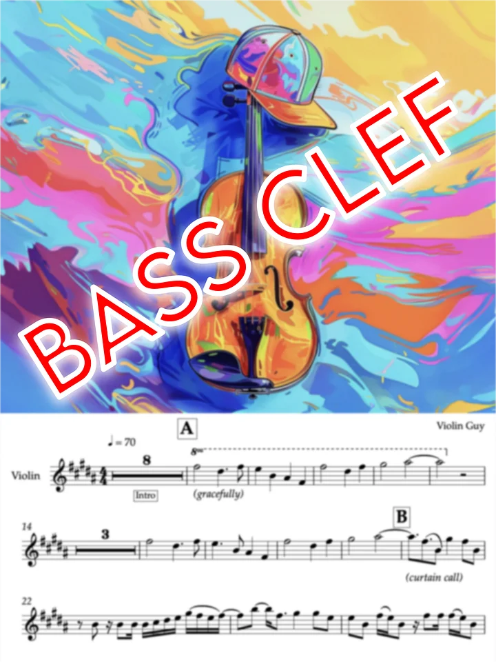 COLORS - Bass Clef Sheet Music (11 Songs Bundle) product image (1)