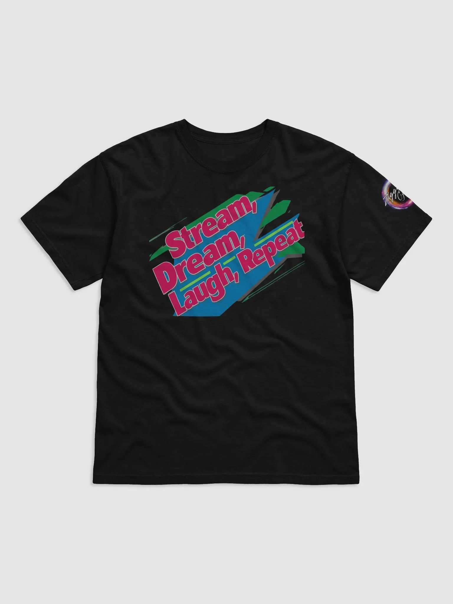 Stream, Dream, Laugh, Repeat T Shirt product image (2)