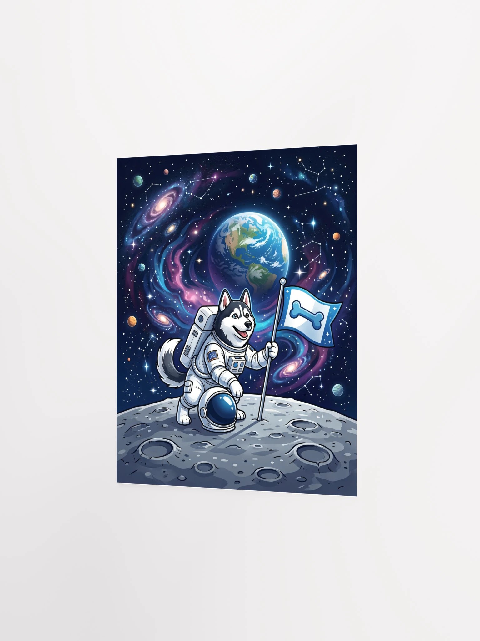 Moonwalk Husky Poster product image (26)