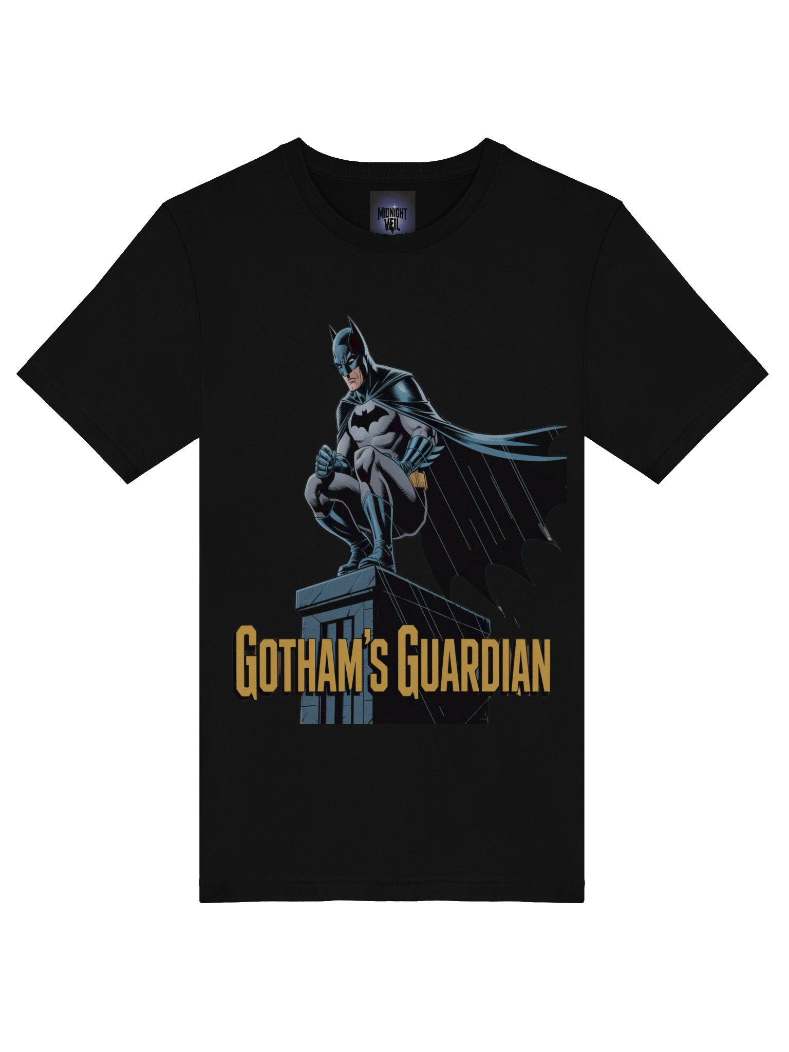 Shadowed Sentinel: Gotham's Guardian Batman T-Shirt product image (7)