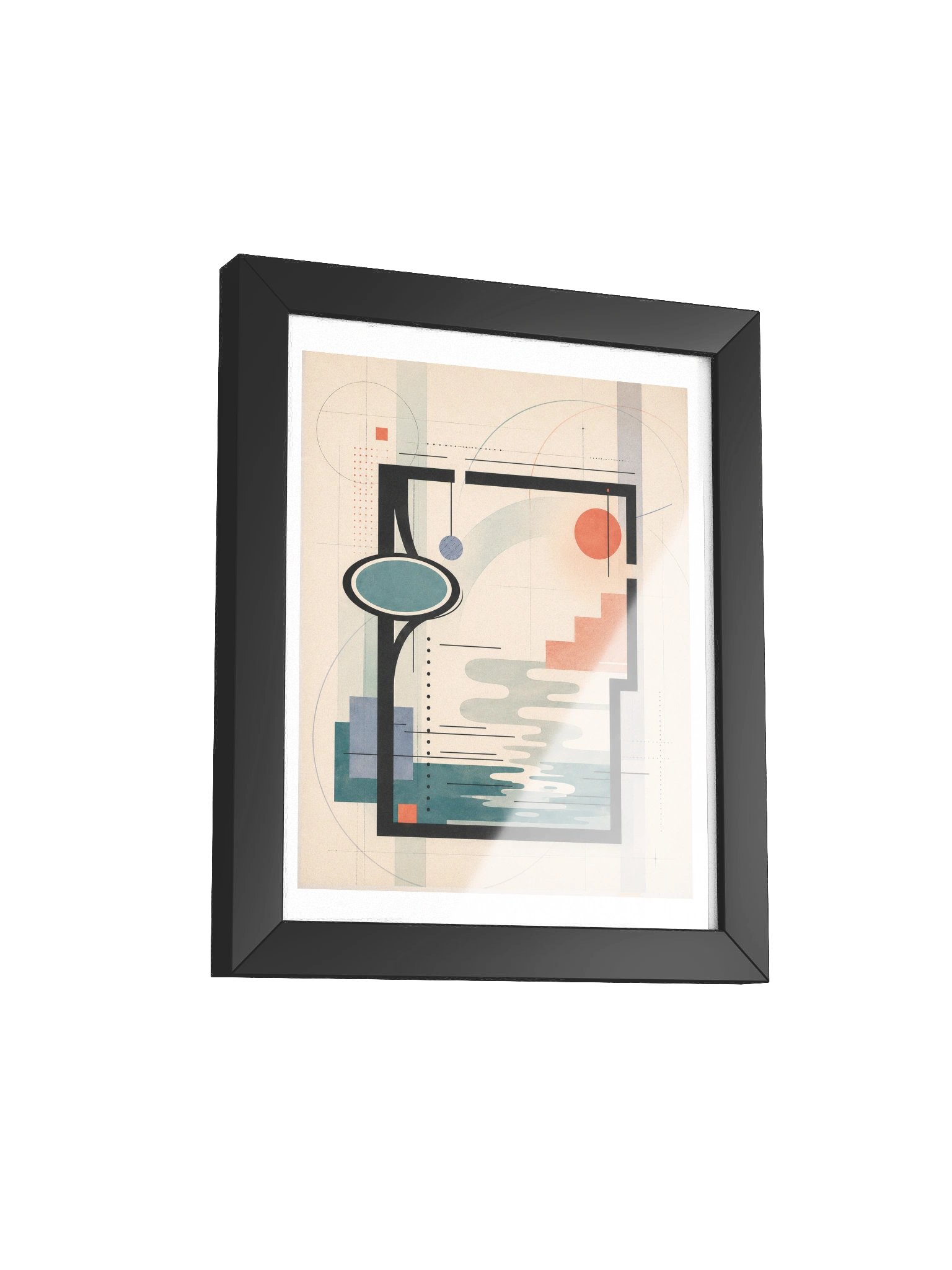 Peripheral Infrastructure / 02 -- Framed Matte Poster product image (2)