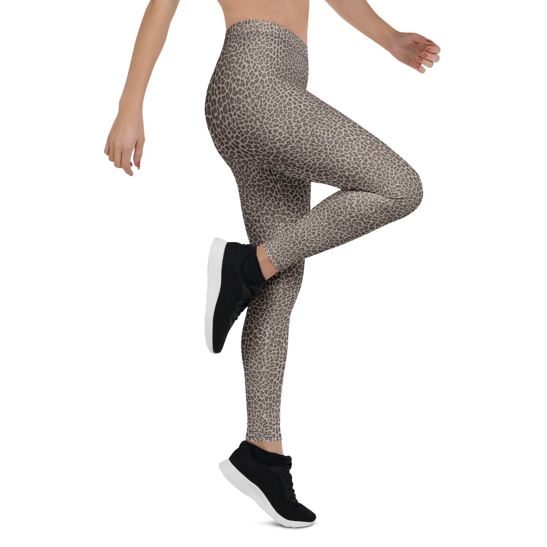 Bold Brown Leopard Print Leggings for Casual Wear product image (6)