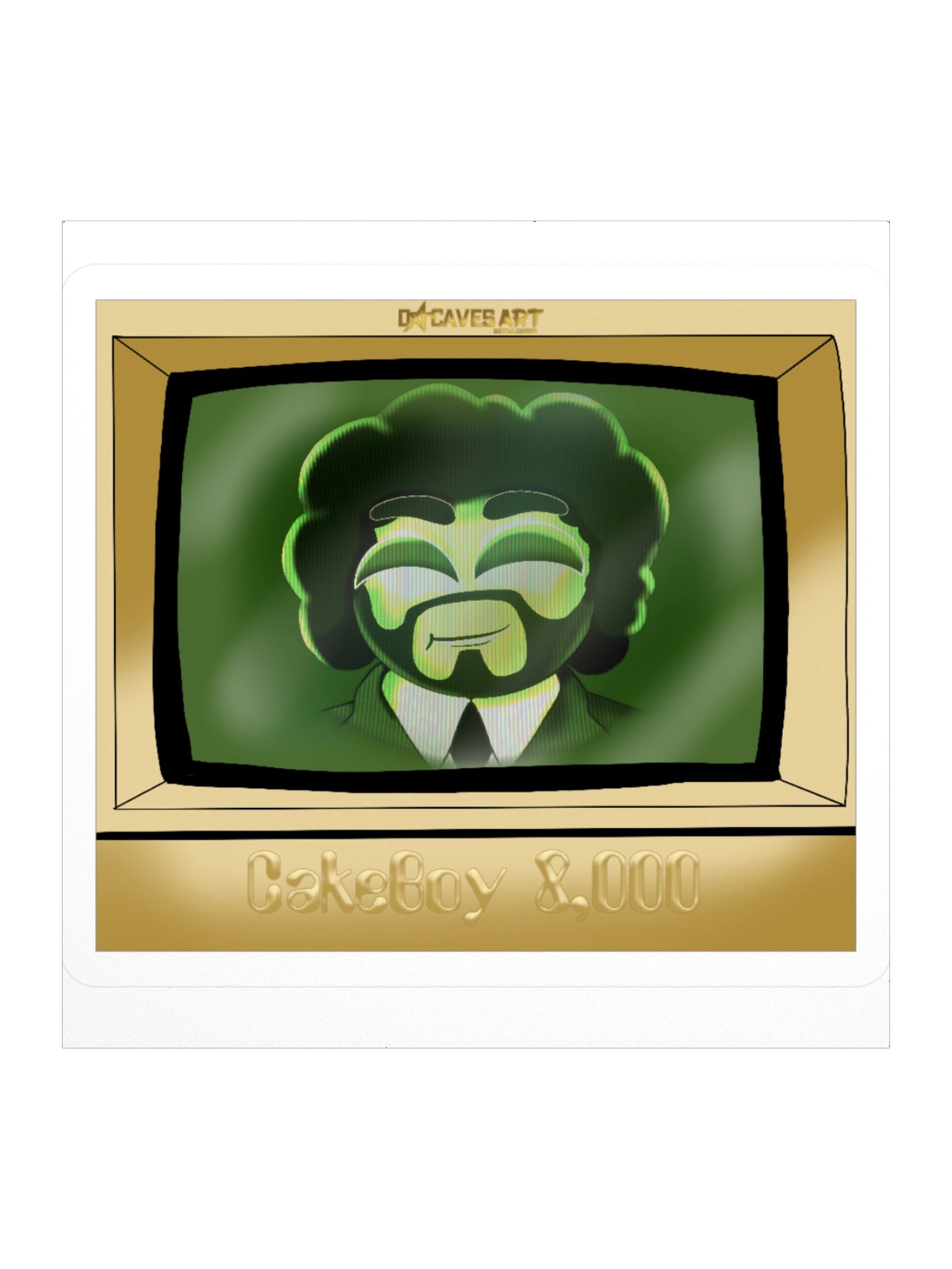 Mr. Caves Sticker product image (1)