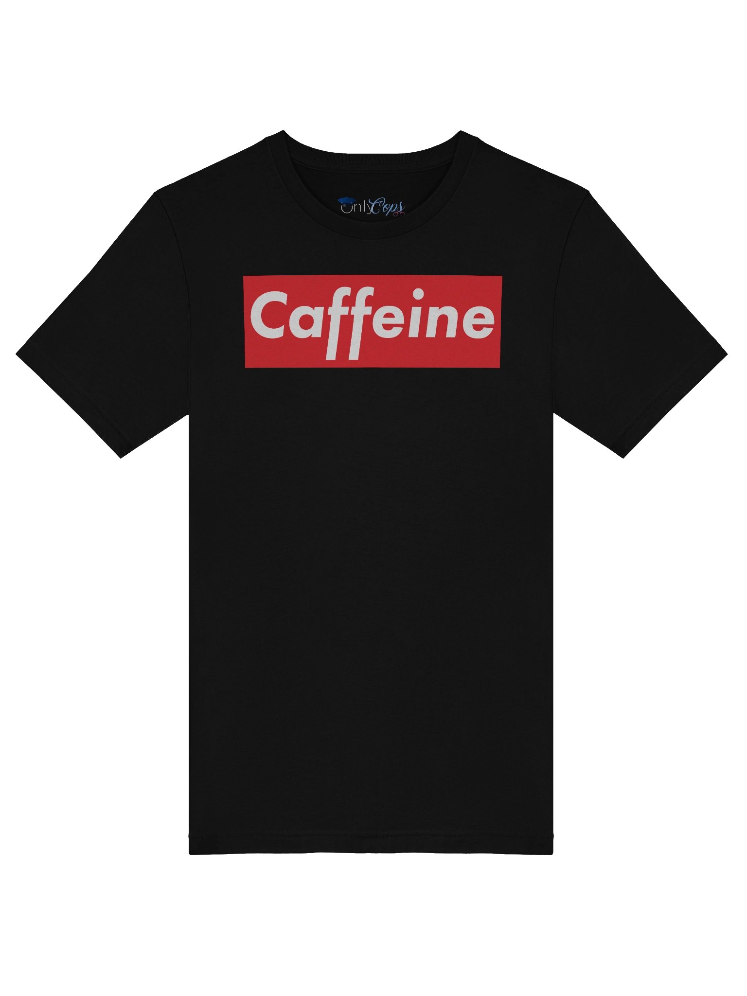 Caffeine Logo Red T-Shirt product image (10)