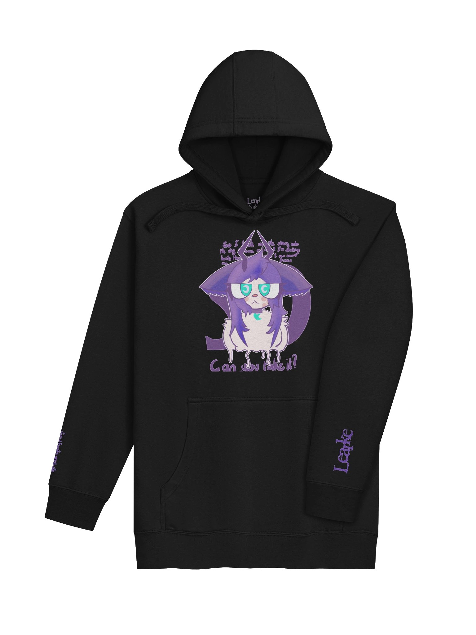 "Can you take it?" Hoodie (Collaboration with kittydog) product image (4)