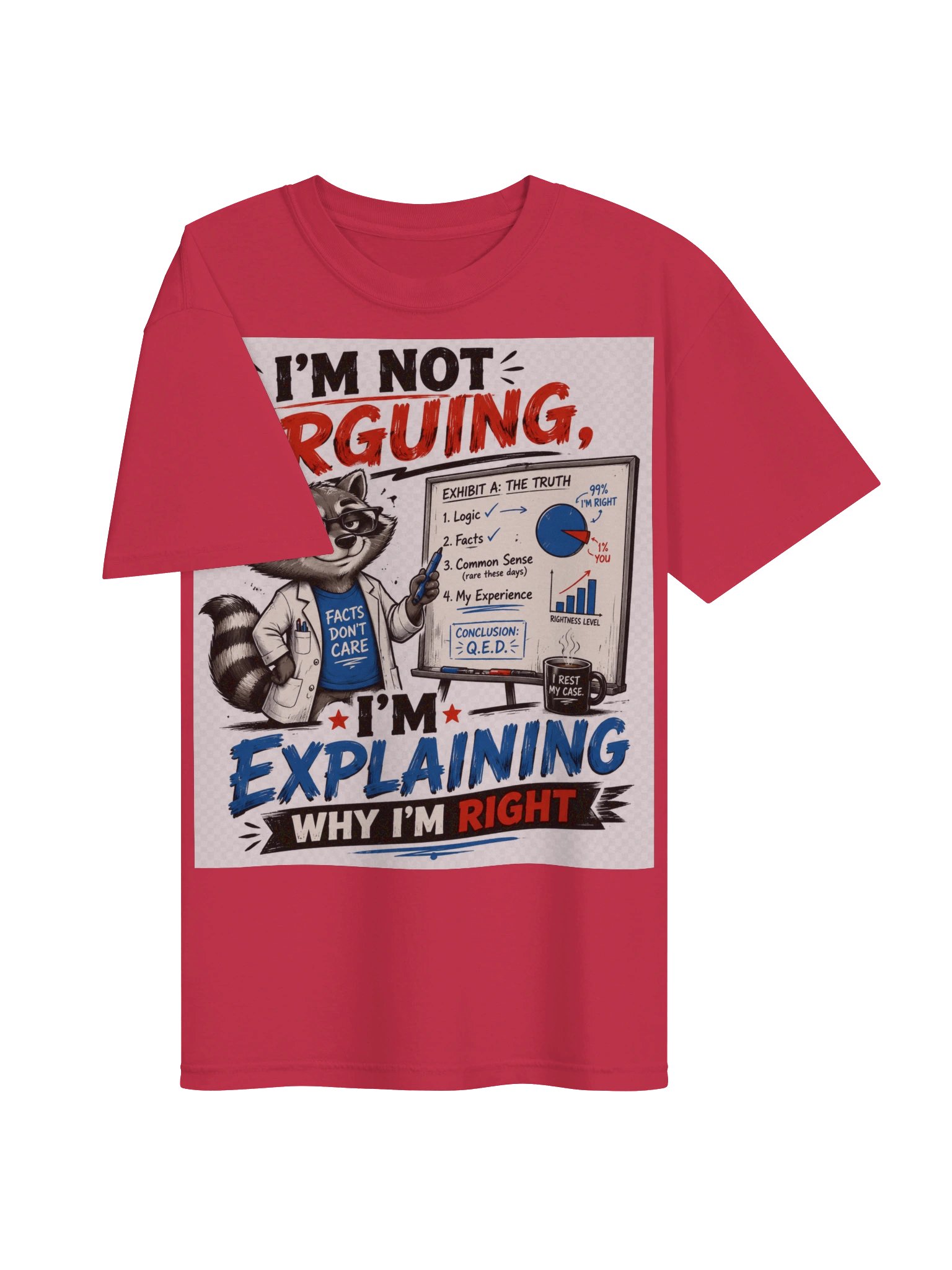 I’m Not Arguing I’m Explaining Why I’m Right Funny T-Shirt product image (31)