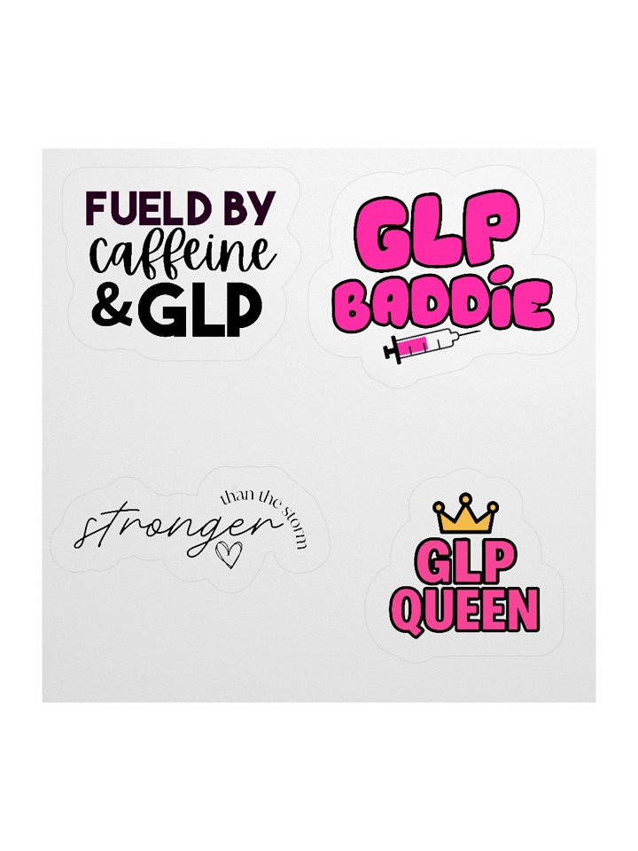 Strong GLP Baddie/Queen GLP Sticker Pack product image (1)