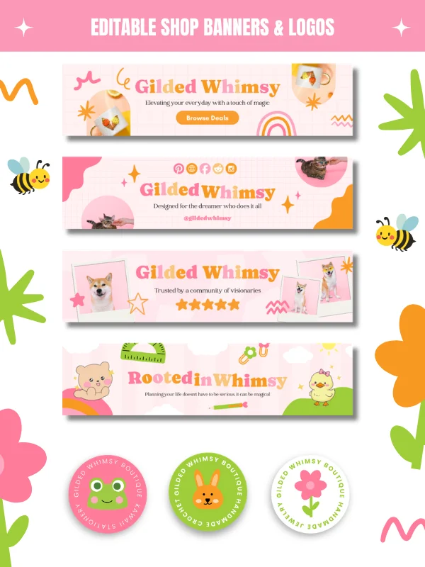 MRR/PLR Garden Etsy Shop Branding Kit product image (8)