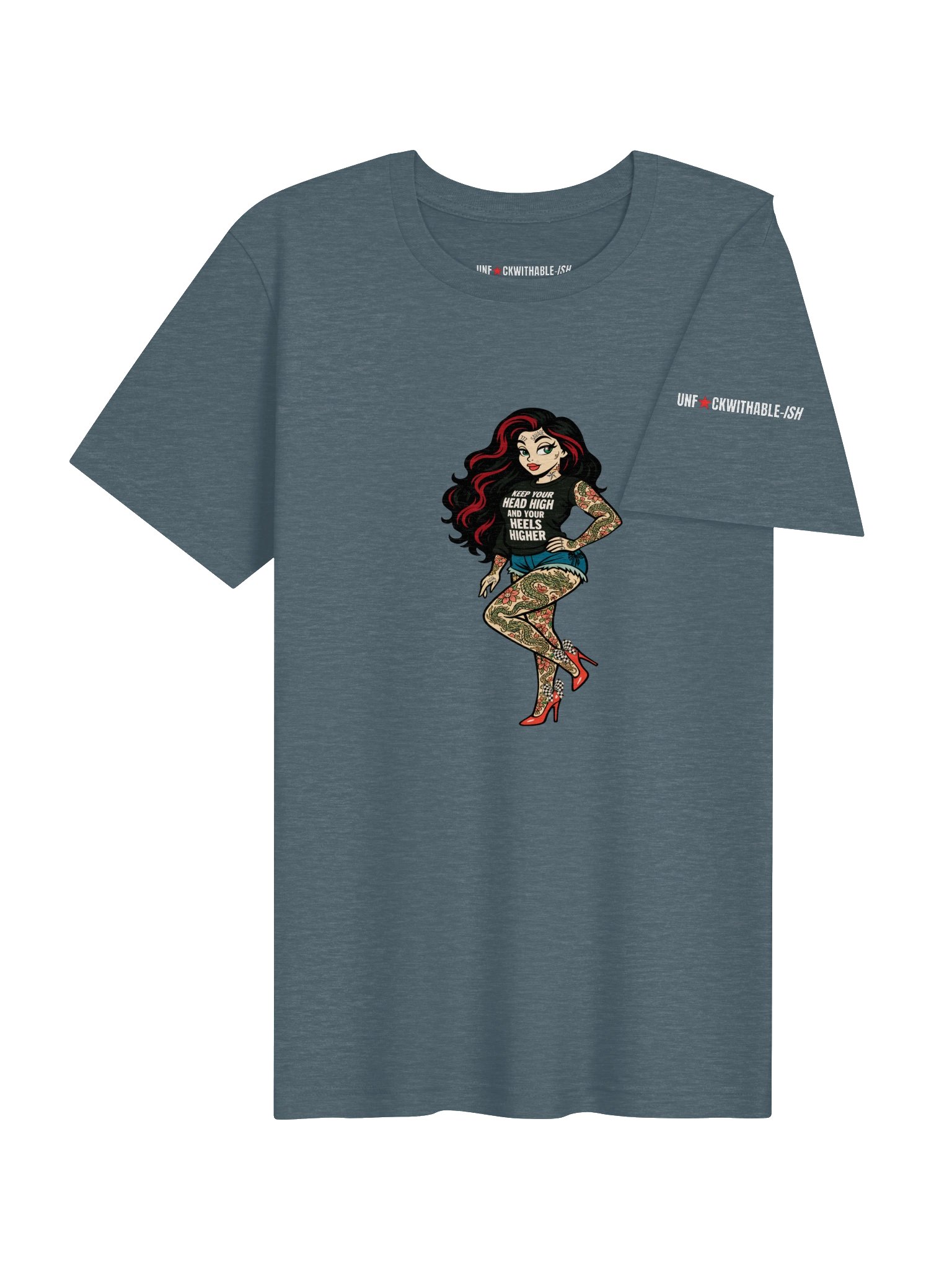 Skarlitt Portrait Women's Classic Style Soft T-Shirt product image (4)