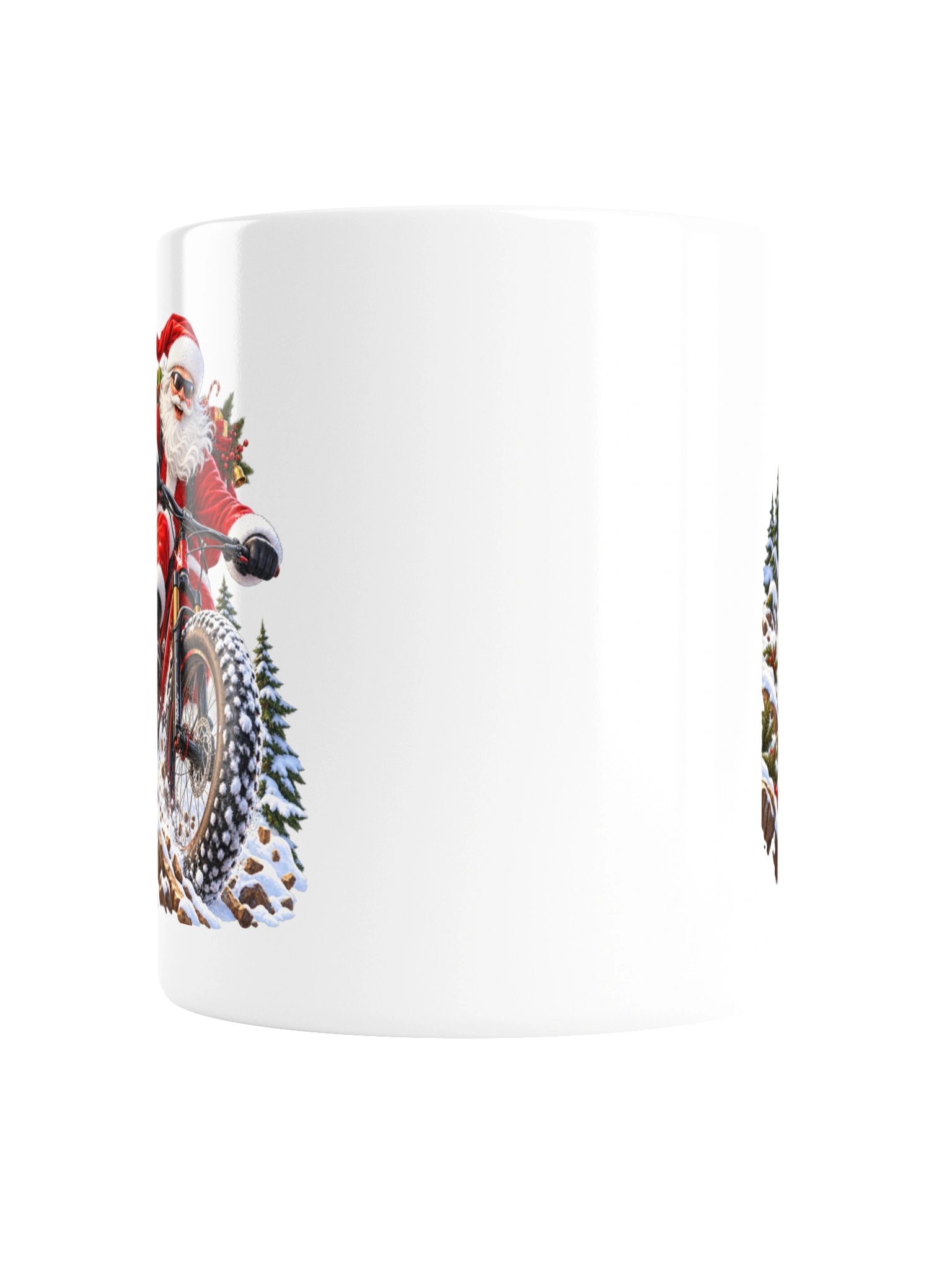 MOUNTAIN BIKING SANTA - MUG product image (5)