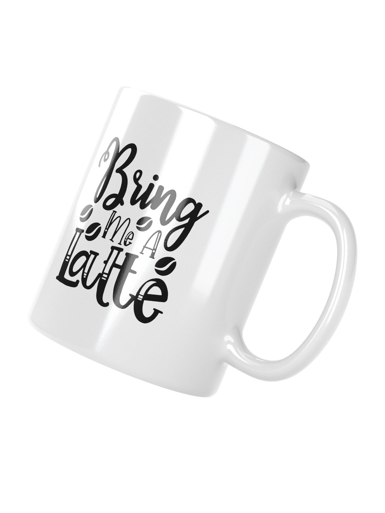 Bring Me a Latte Funny Coffee Mug - Cute Latte Lover Ceramic Cup Gift product image (7)
