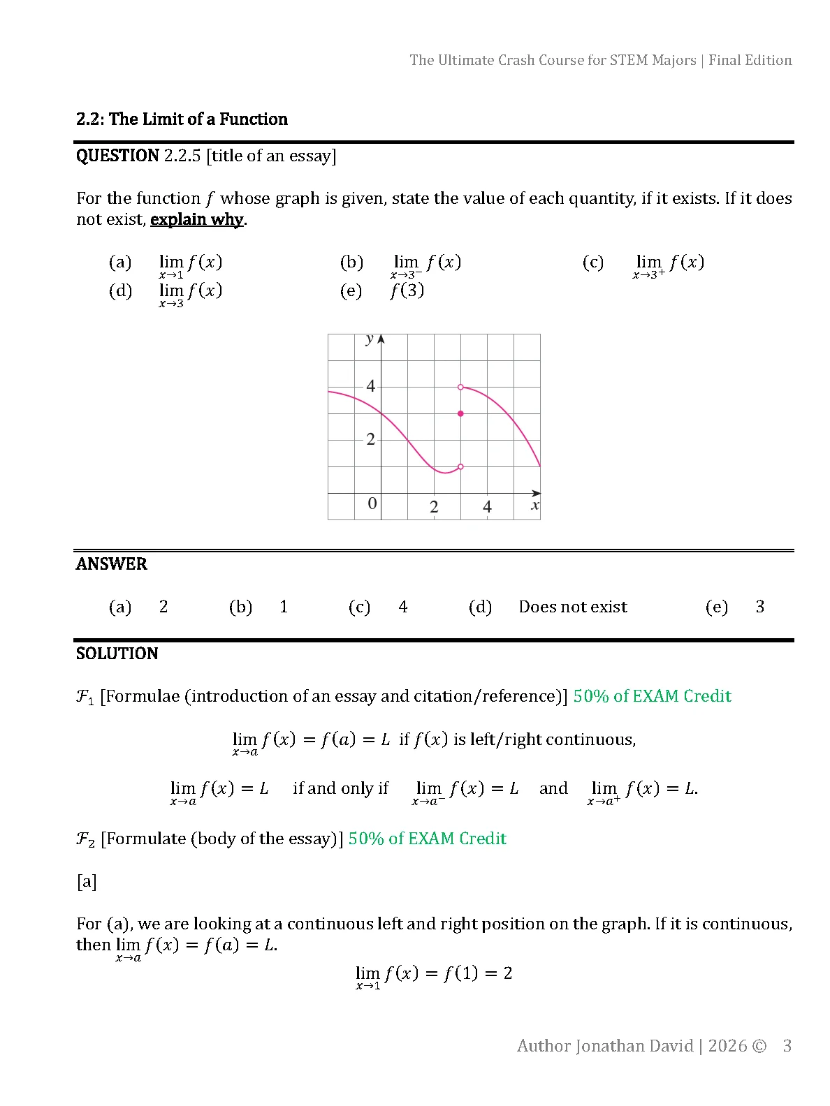Volume 6: Calculus | The Ultimate Crash Course for PLEM Majors product image (4)