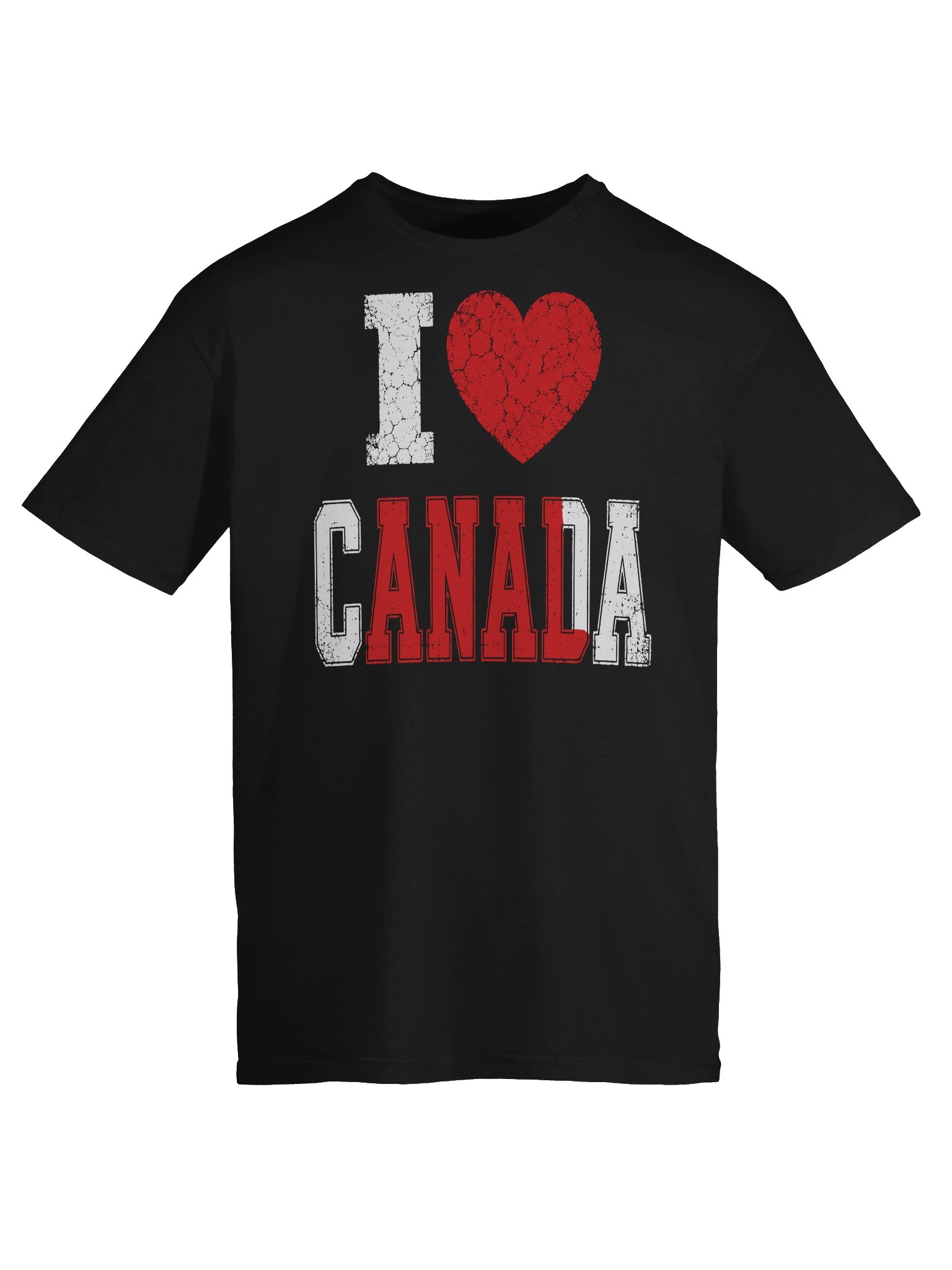 I Love Canada Vintage Patriotic T-Shirt product image (5)
