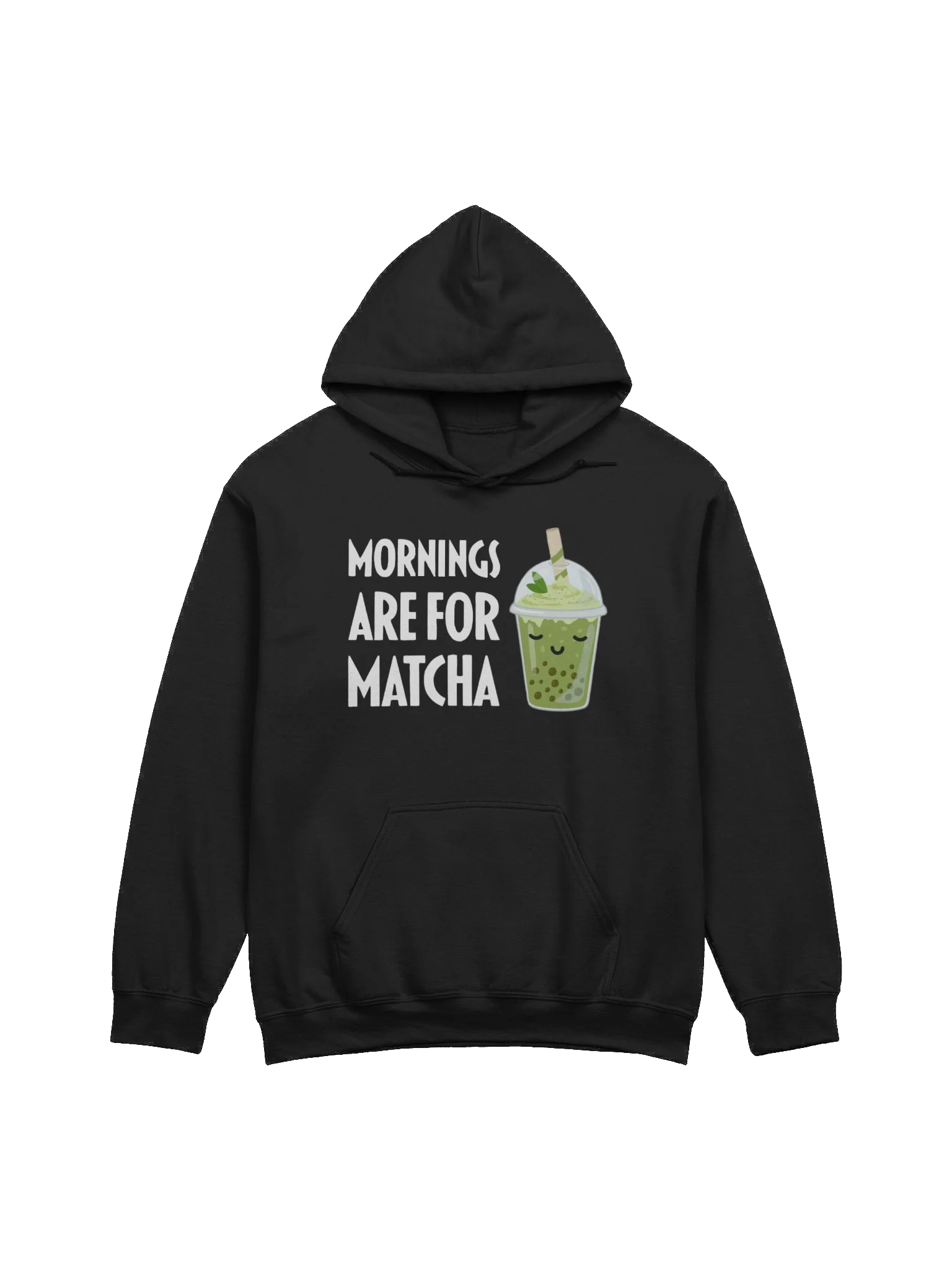 Matcha Bubble Tea Bliss Hoodie product image (1)