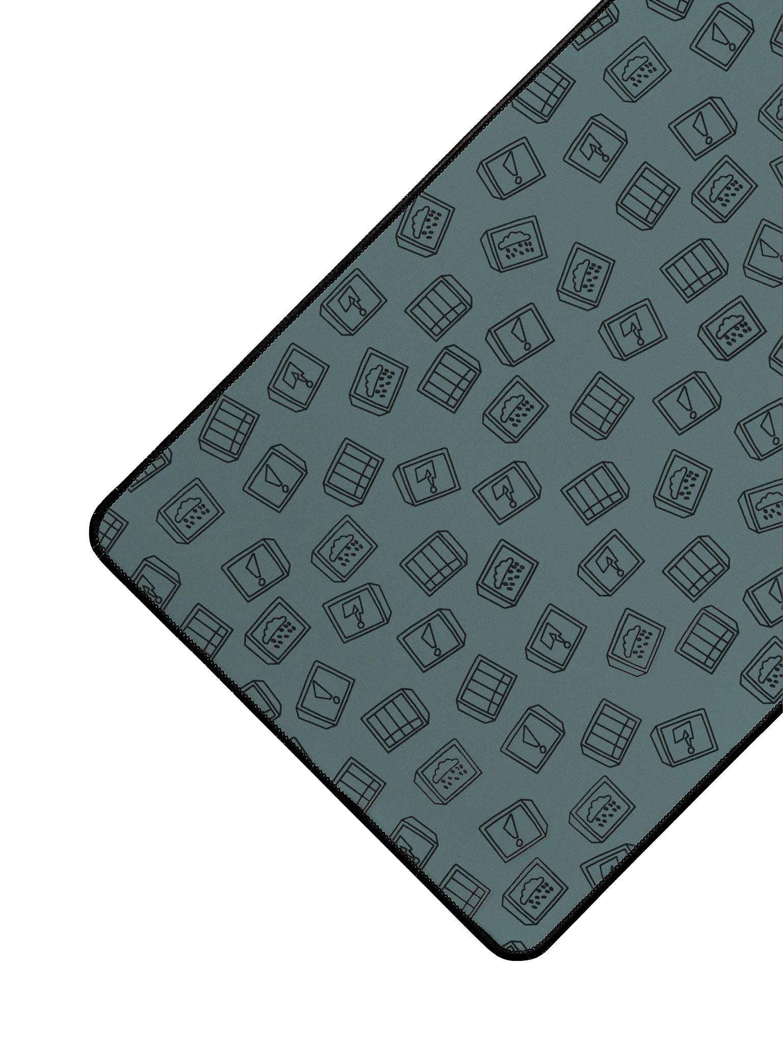 TV Pattern Desk Mat product image (2)