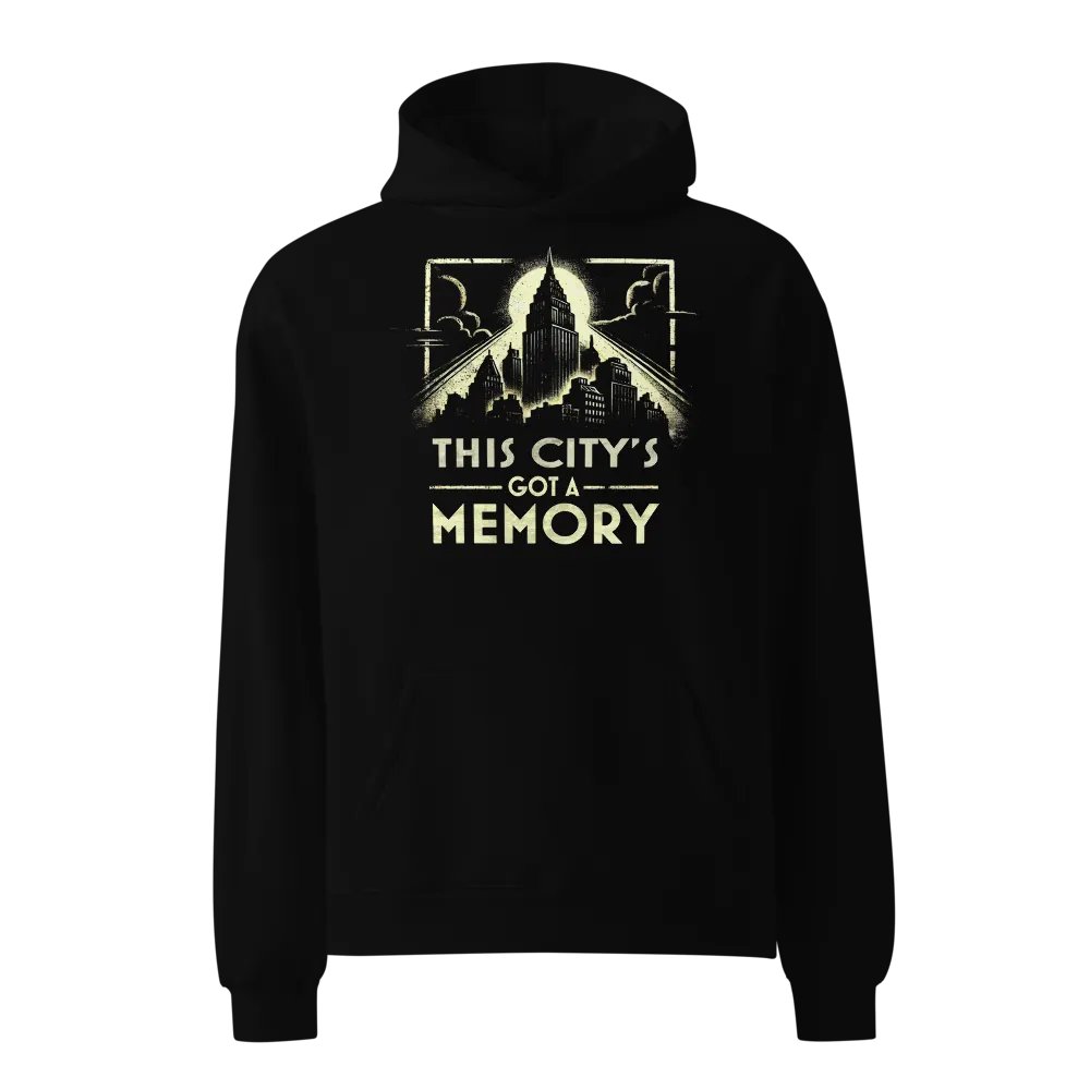 "This City's Got A Memory" Oversized Hoodie product image (1)