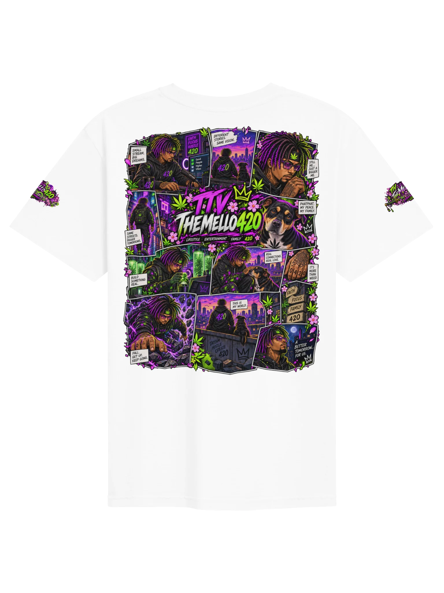 “Mello’s World Comic T-Shirt product image (6)