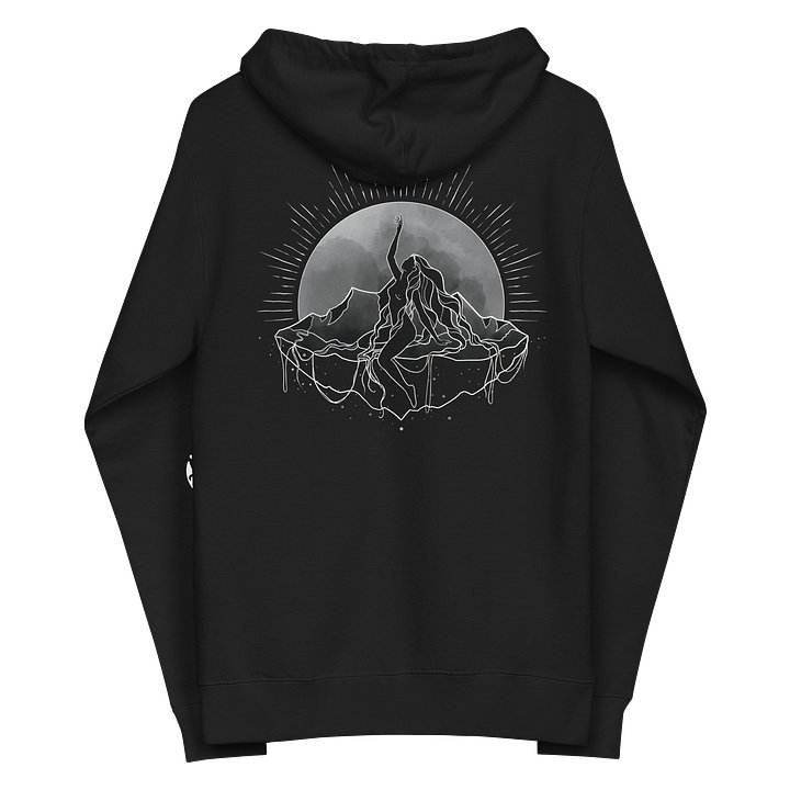 𝖌𝖆𝖎𝖆 fleece zip-up hoodie product image (1)