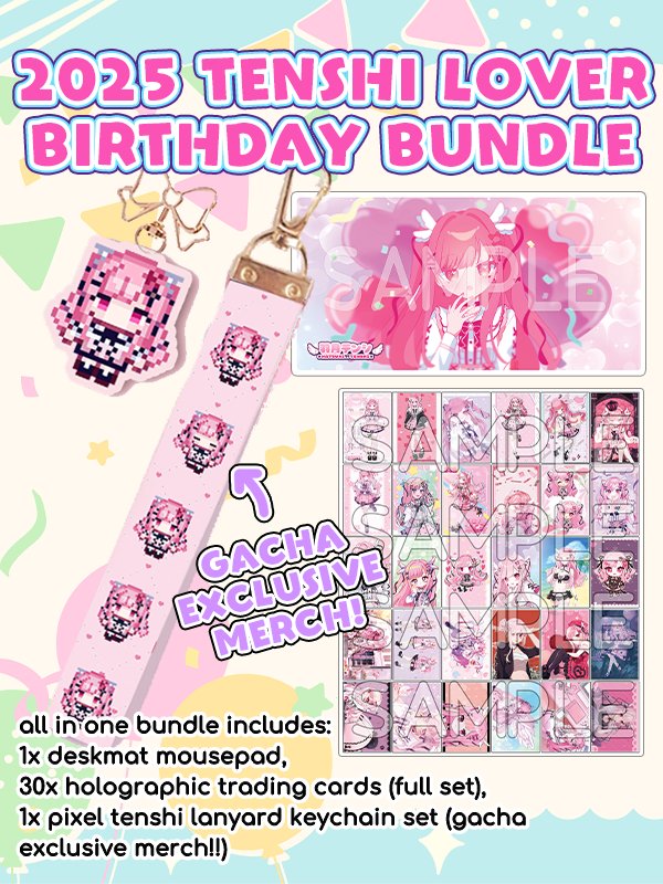 2025 Tenshi Lover Birthday Bundle (LIMITED EDITION) product image (1)