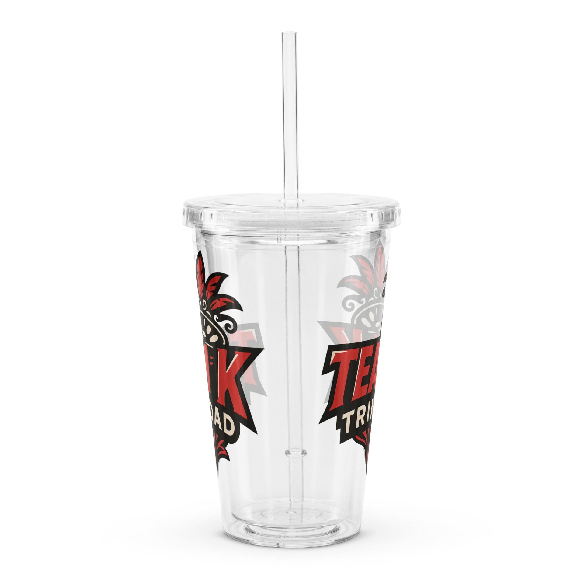 TEAM K TRINIDAD Clear Plastic Tumbler product image (4)