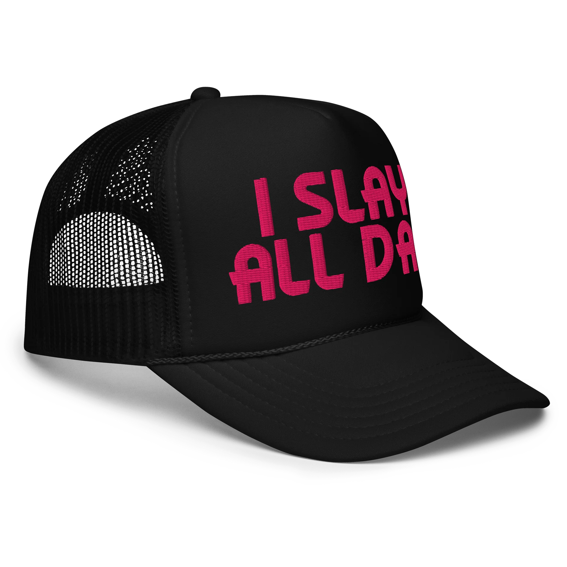 I SLAY ALL DAY Foam Trucker Hat product image (10)