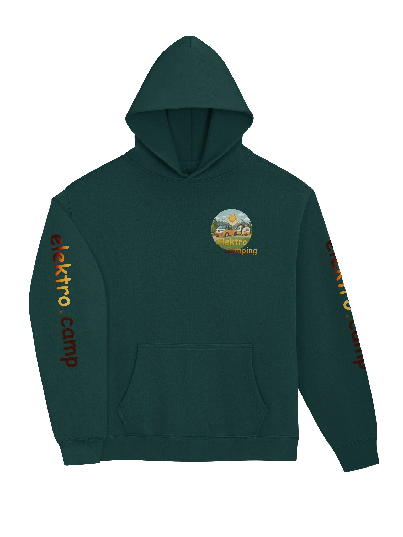 AS Colour Unisex Premium Oversized Hoodie Elektro Camping product image (3)