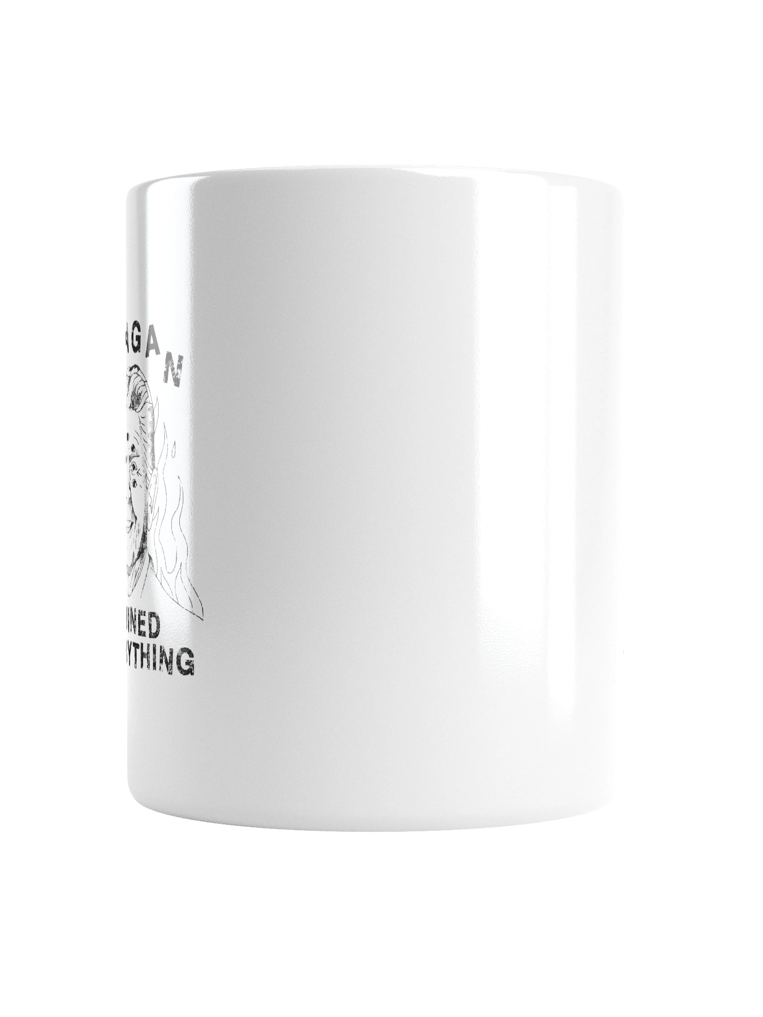 Reagan Ruined Everything! Graphic Mug (White) product image (18)