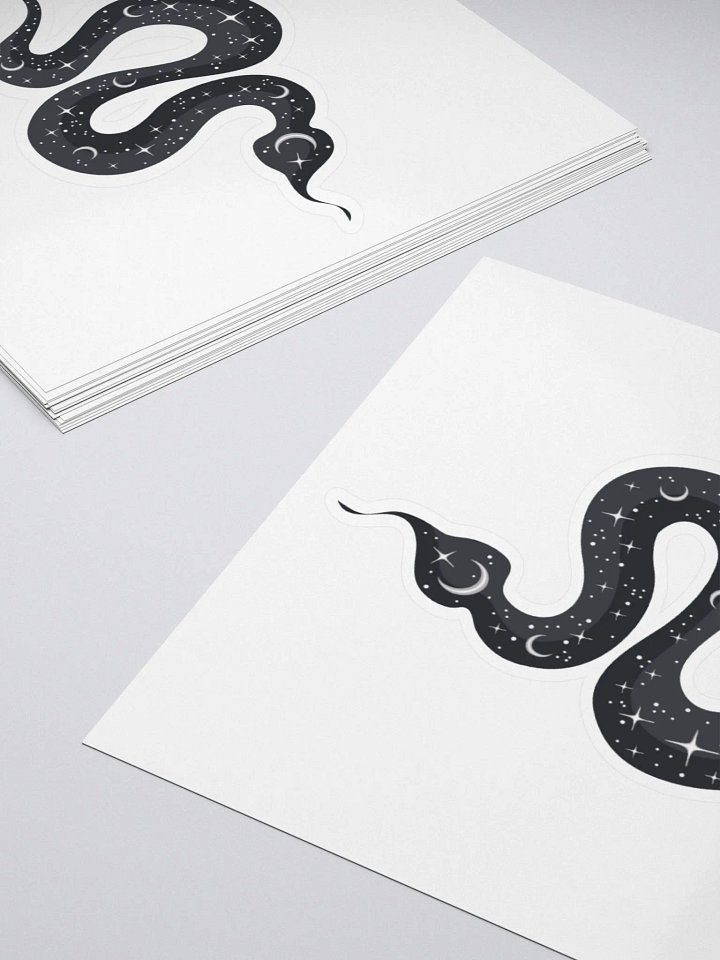 Mystic Snake Kiss Cut Sticker product image (2)
