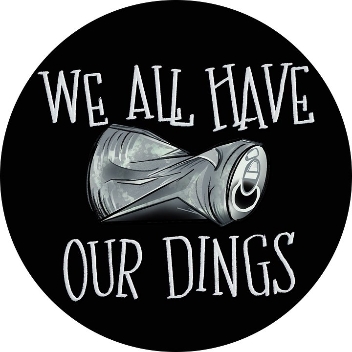 We All Have Our Dings Magnet product image (1)