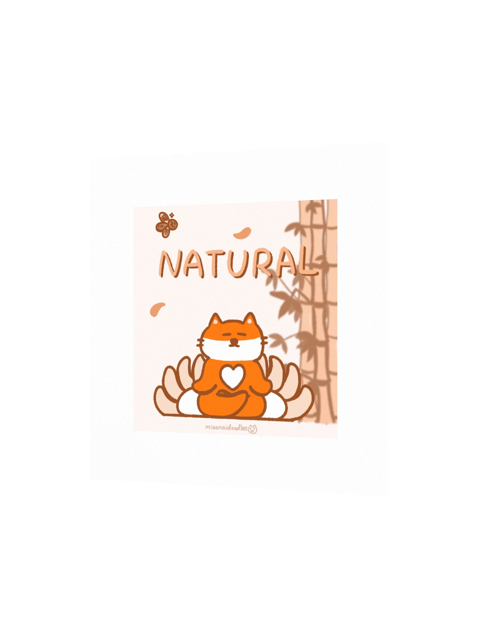 Natural (Zen) Print - featuring Huzi product image (4)