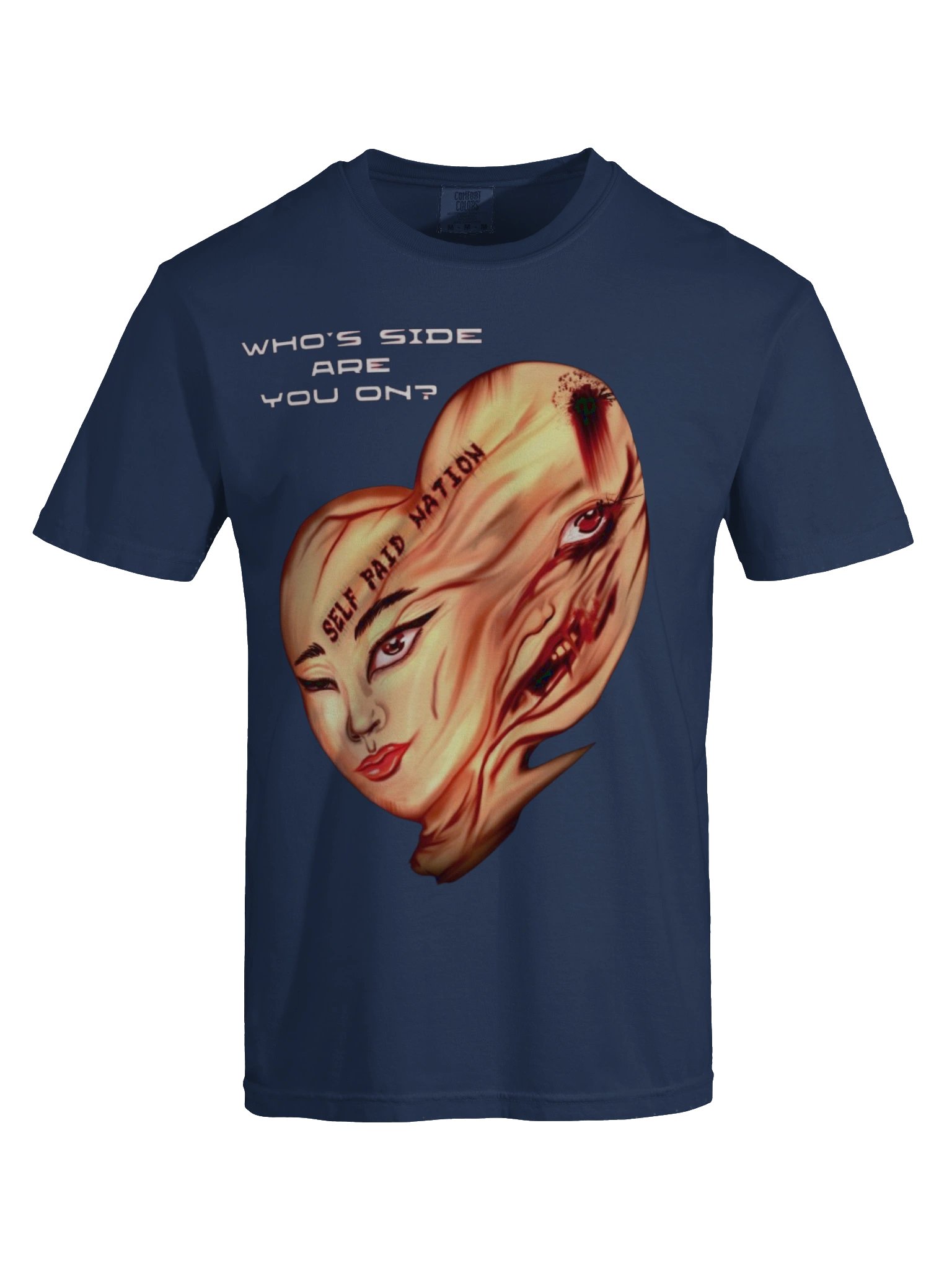 Self-Paid Nation Split Personality T-Shirt product image (55)